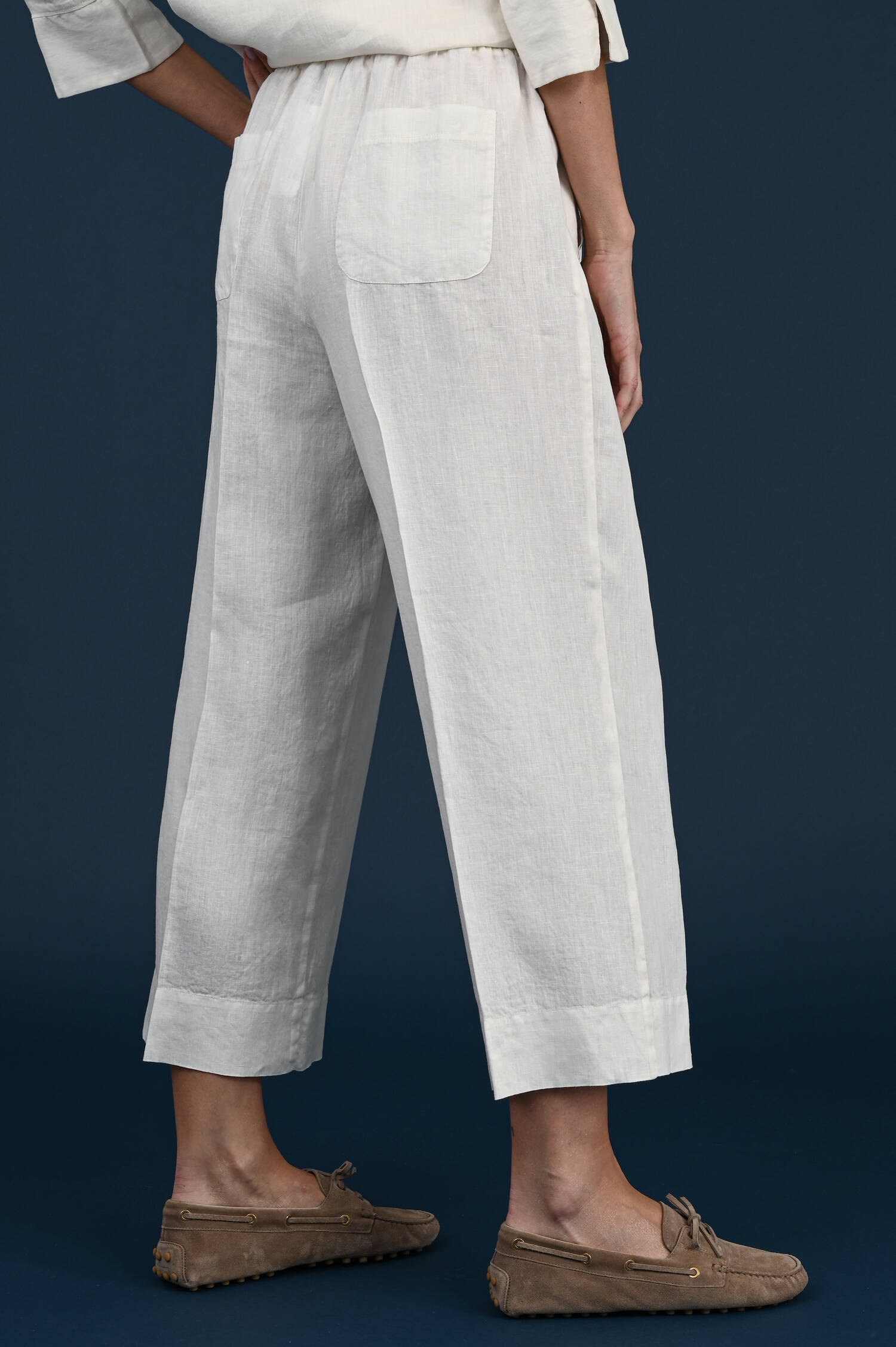 Leinenschlupfhose in Ivorybeige Leinenschlupfhose in Ivorybeige