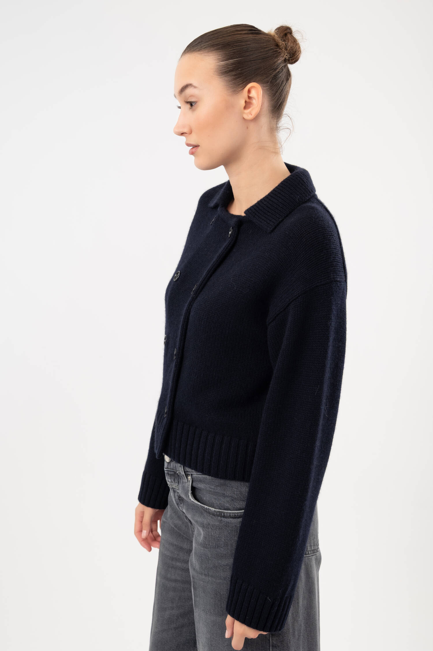 Woll-Cashmere-Cardigan in Navy Woll-Cashmere-Cardigan in Navy