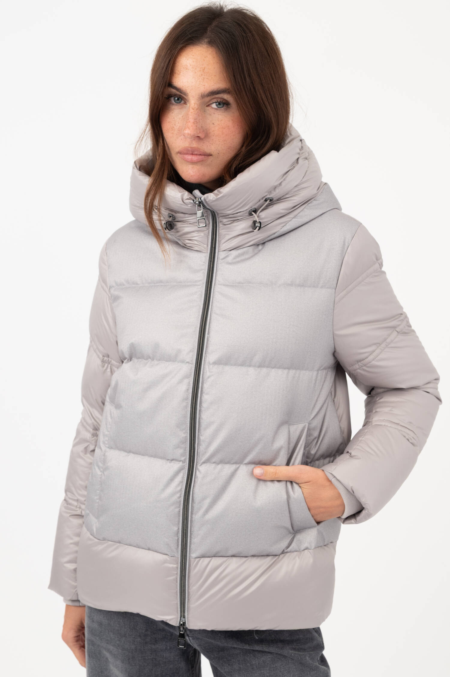 Steppjacke PRAGA in Grau Steppjacke PRAGA in Grau