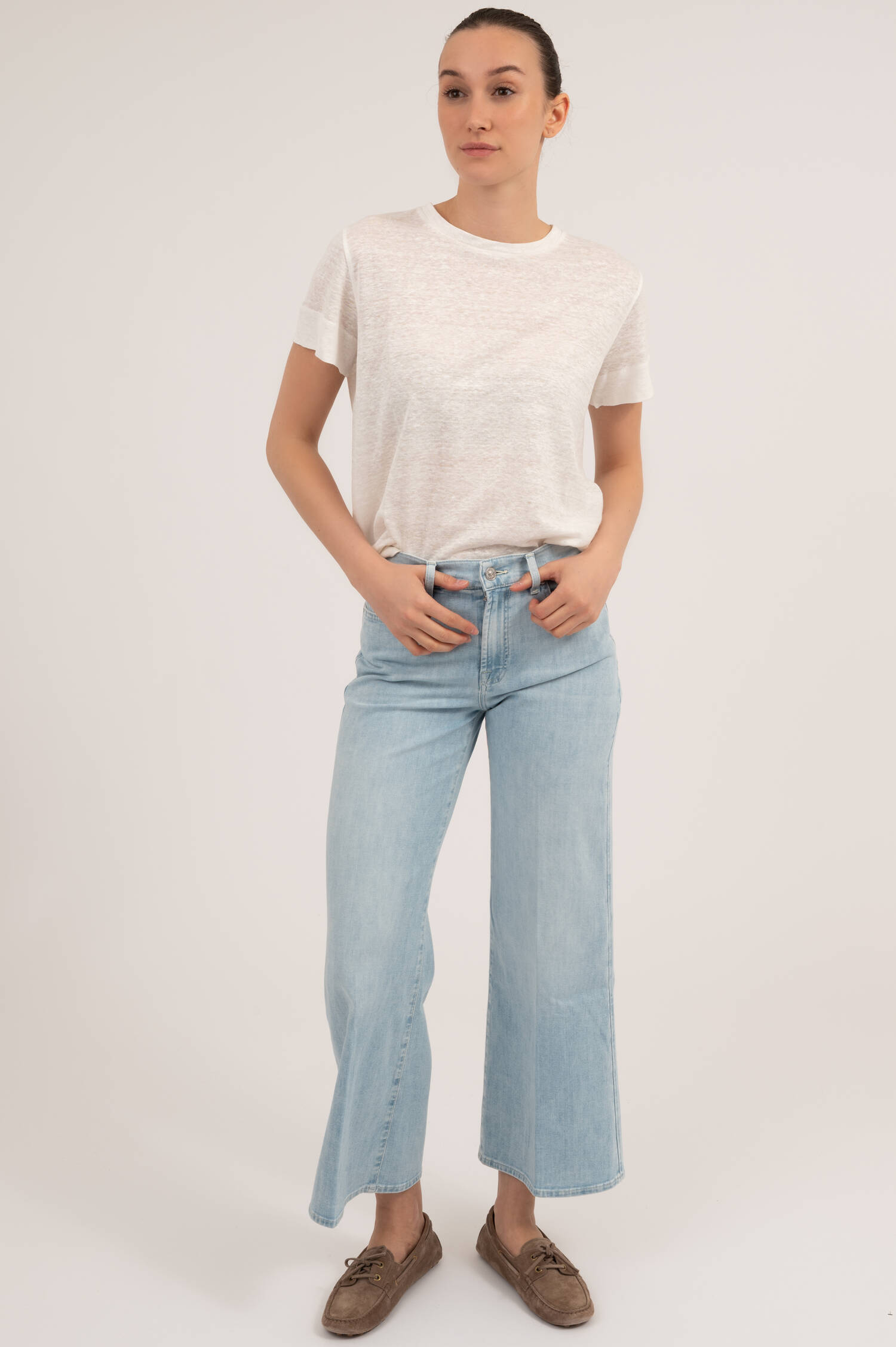 Ankle Jeans LOTTA in Hellblau