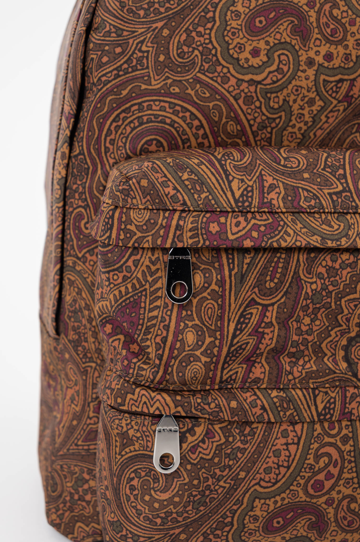 Paisley-Rucksack in Braun