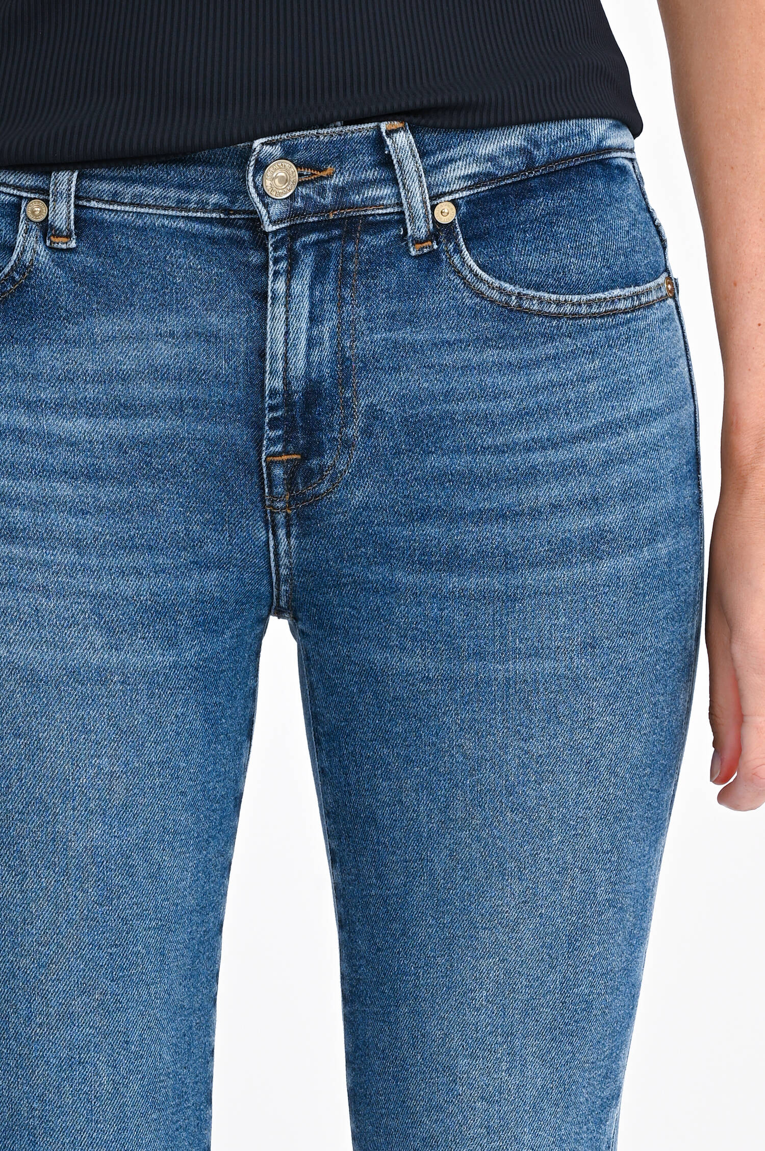 Jeans ROXANNE ANKLE in Mittelblau Jeans ROXANNE ANKLE in Mittelblau