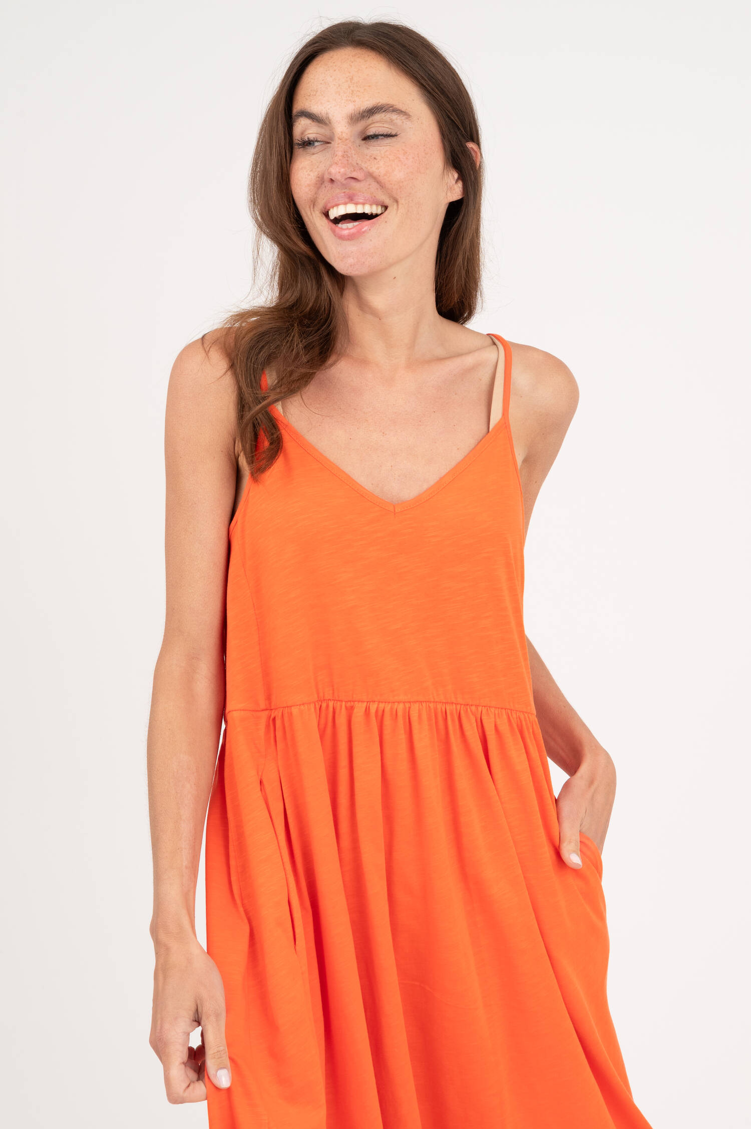 Set aus Top und Kleid in Spicey Orange Set aus Top und Kleid in Spicey Orange