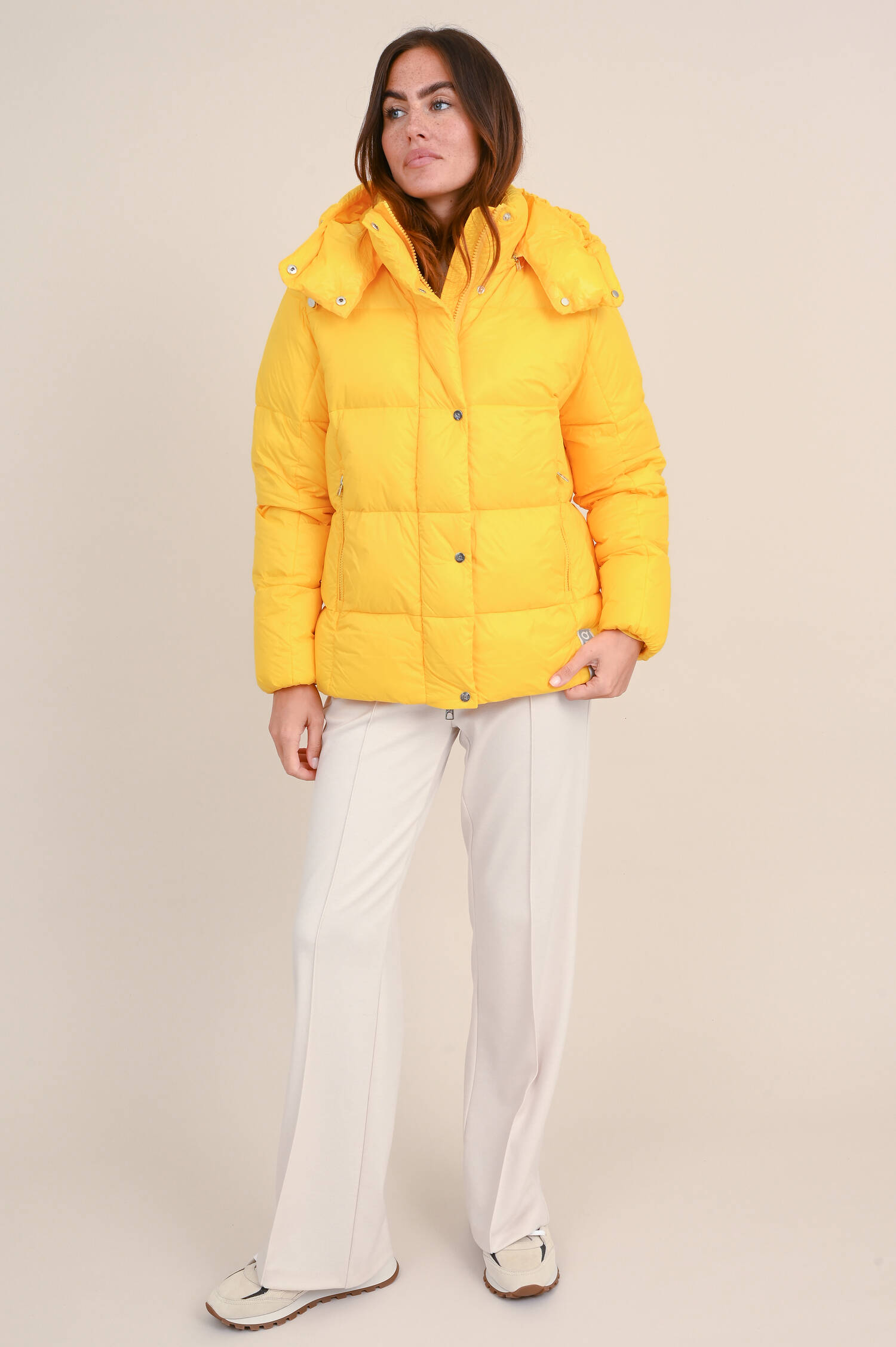 Pufferjacke CAREN in Gelb