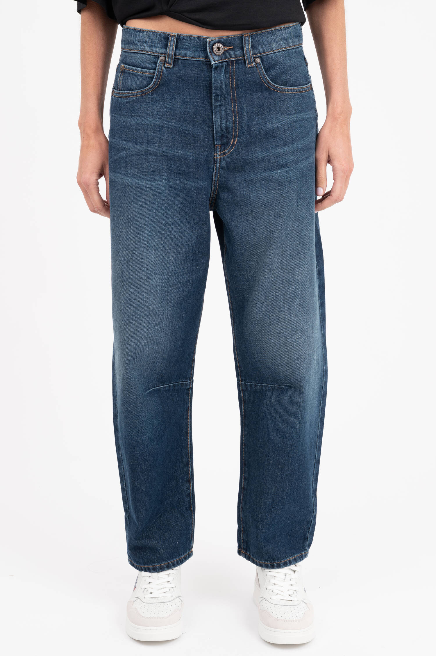 Barrel Jeans CADUCA in Dunkelblau Barrel Jeans CADUCA in Dunkelblau