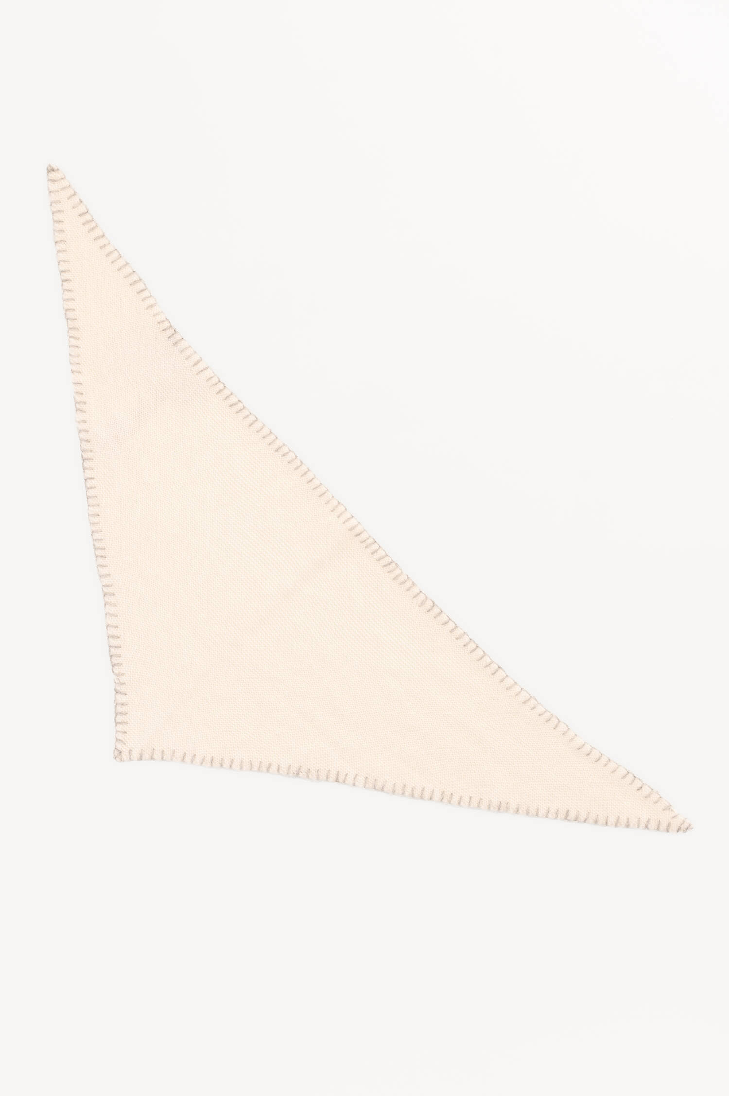 Woll-Cashmere-Dreieckstuch in Beige Woll-Cashmere-Dreieckstuch in Beige