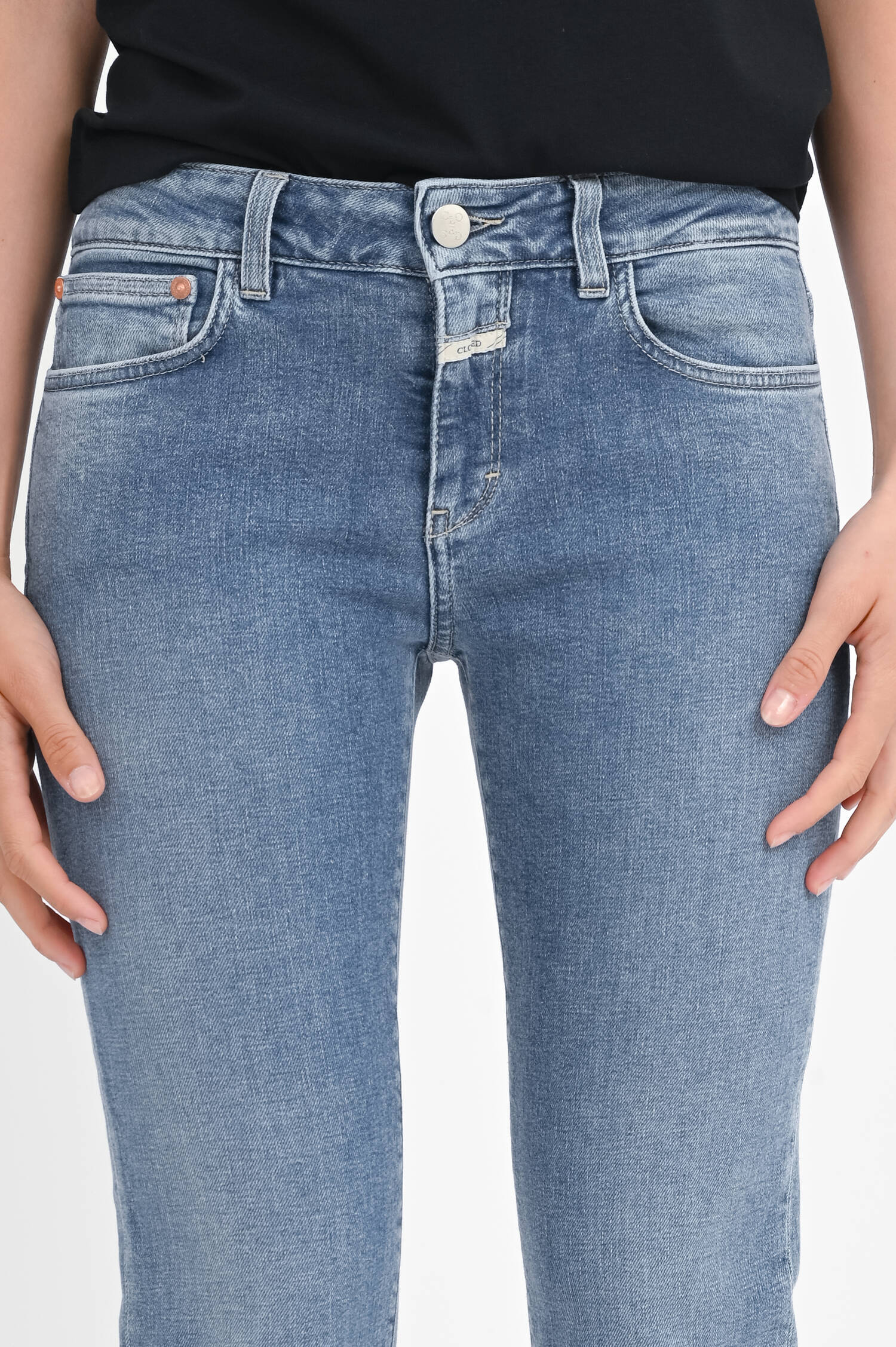 Slim Fit Jeans BAKER in Mid Blue