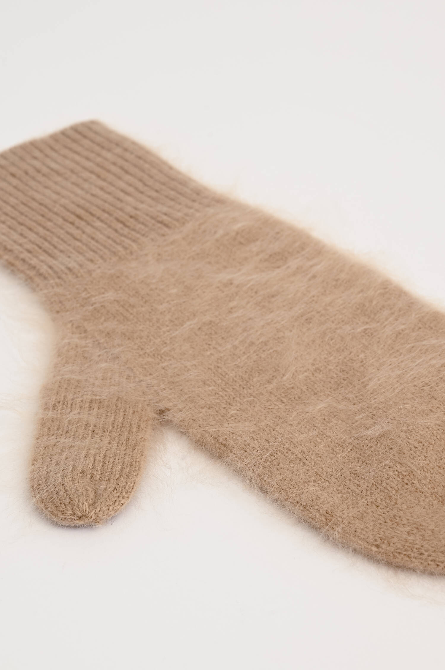 Cashmere-Fäustlinge in Camel Cashmere-Fäustlinge in Camel