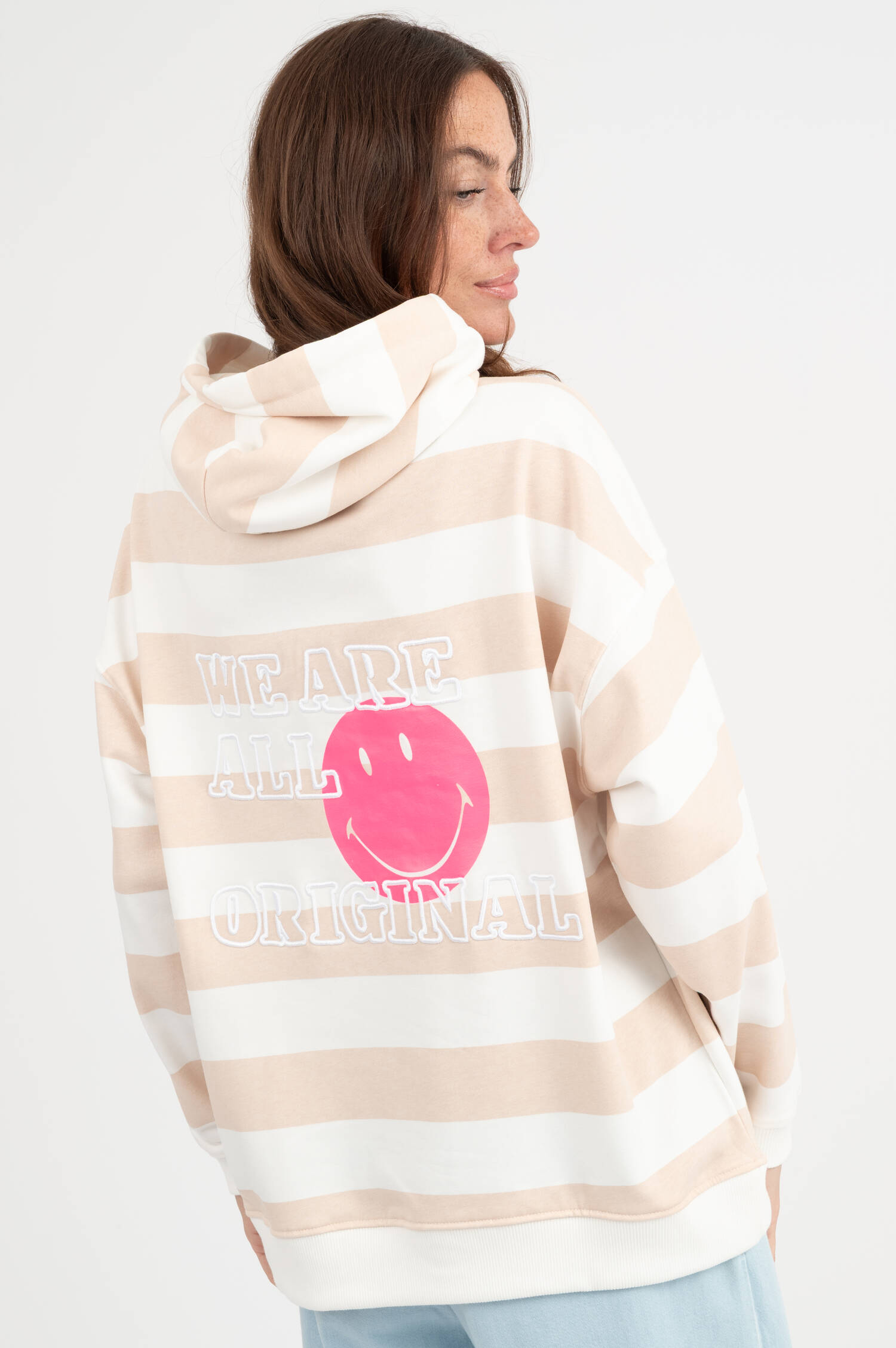 Oversize Sweater in Beige/Ecru Oversize Sweater in Beige/Ecru