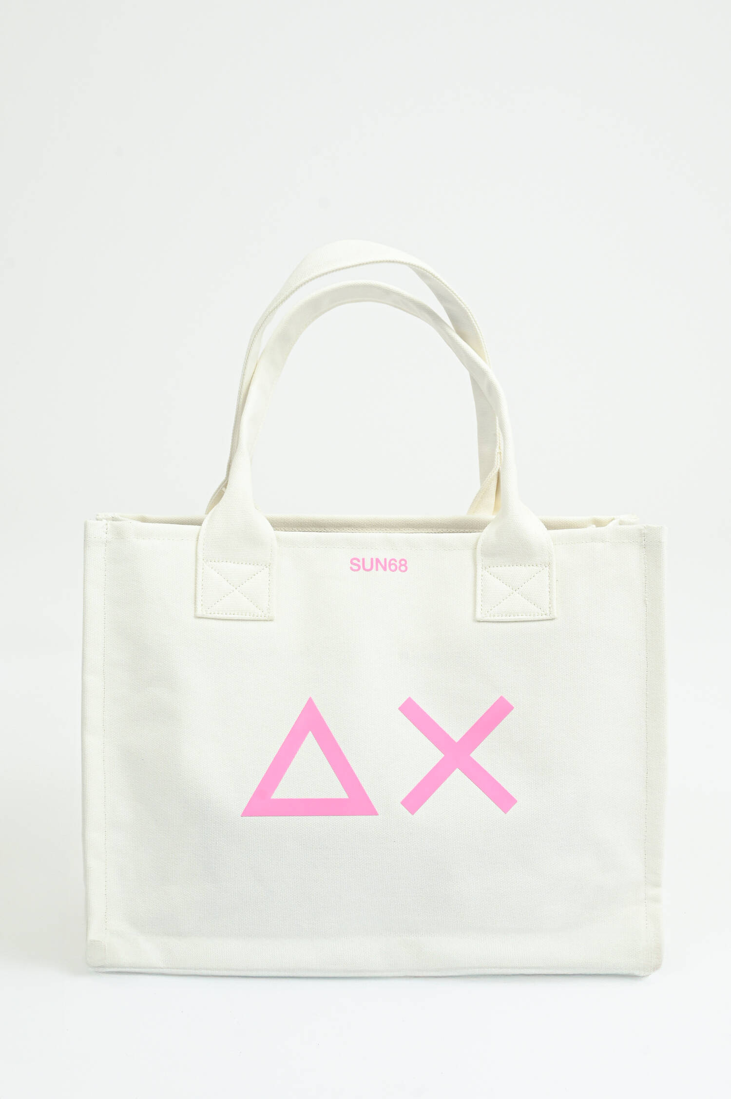 Large Canvas Tote in Weiß