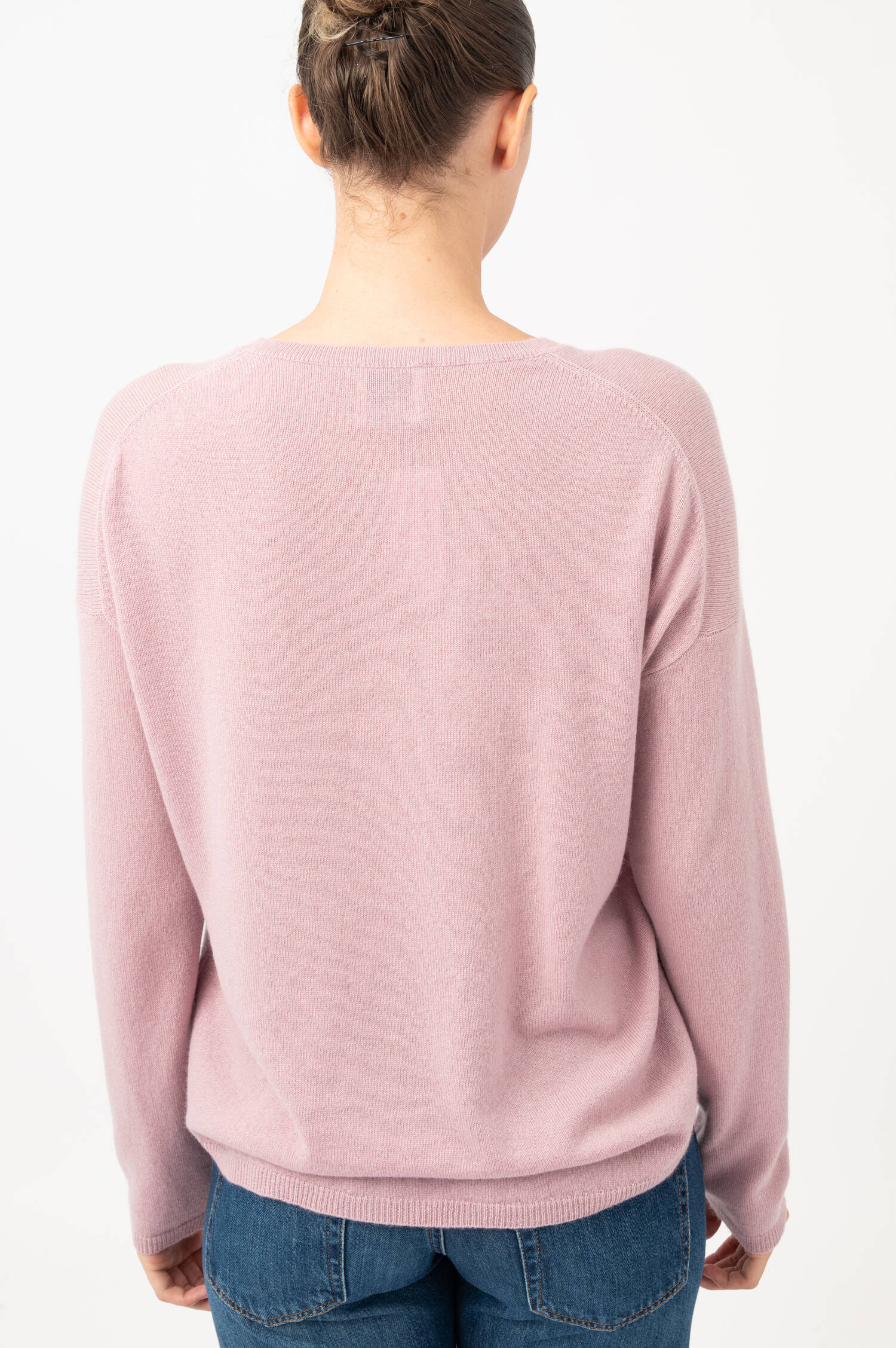 Cashmere Pullover in Lavendel