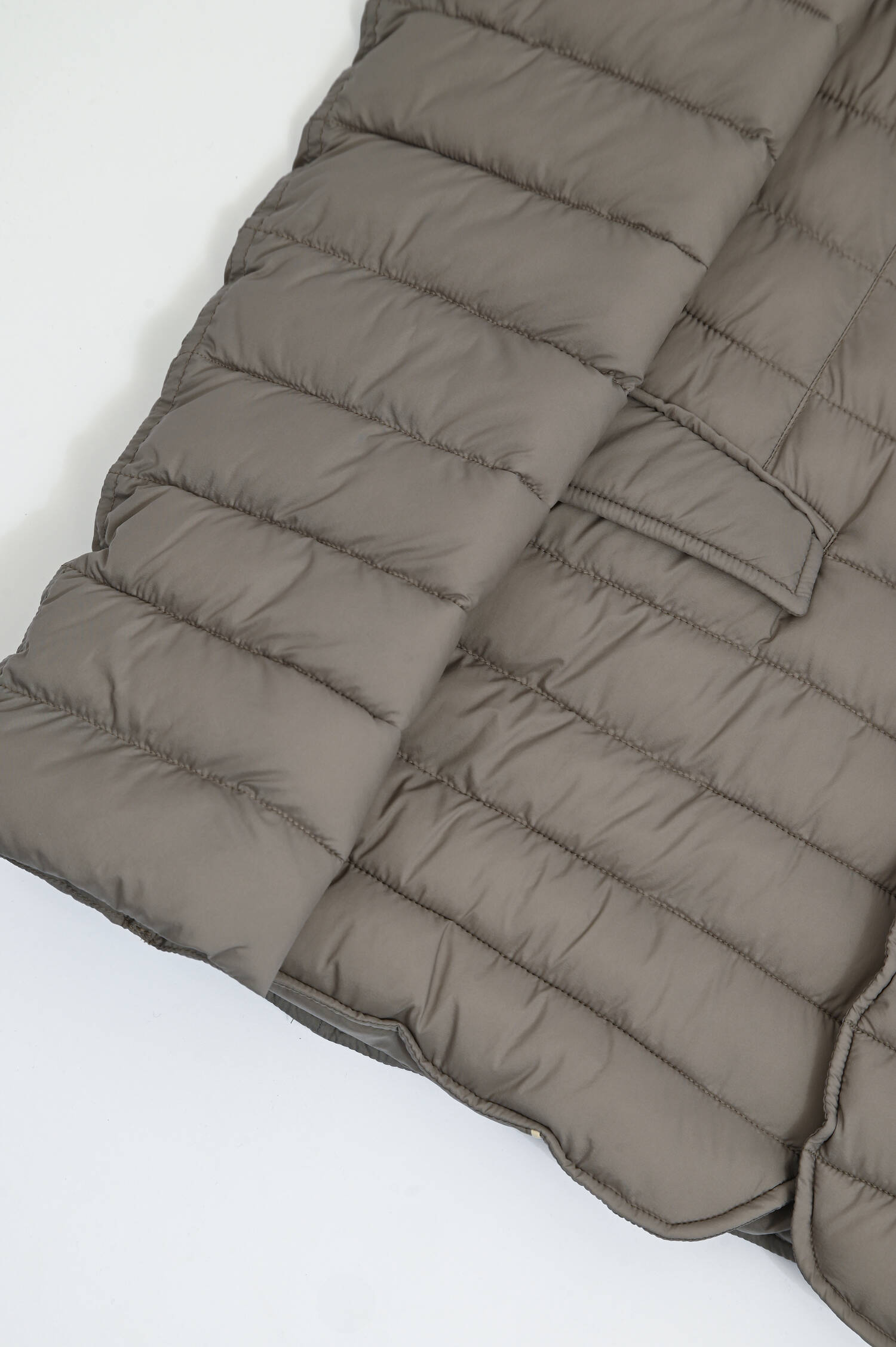 Steppjacke in Taupe