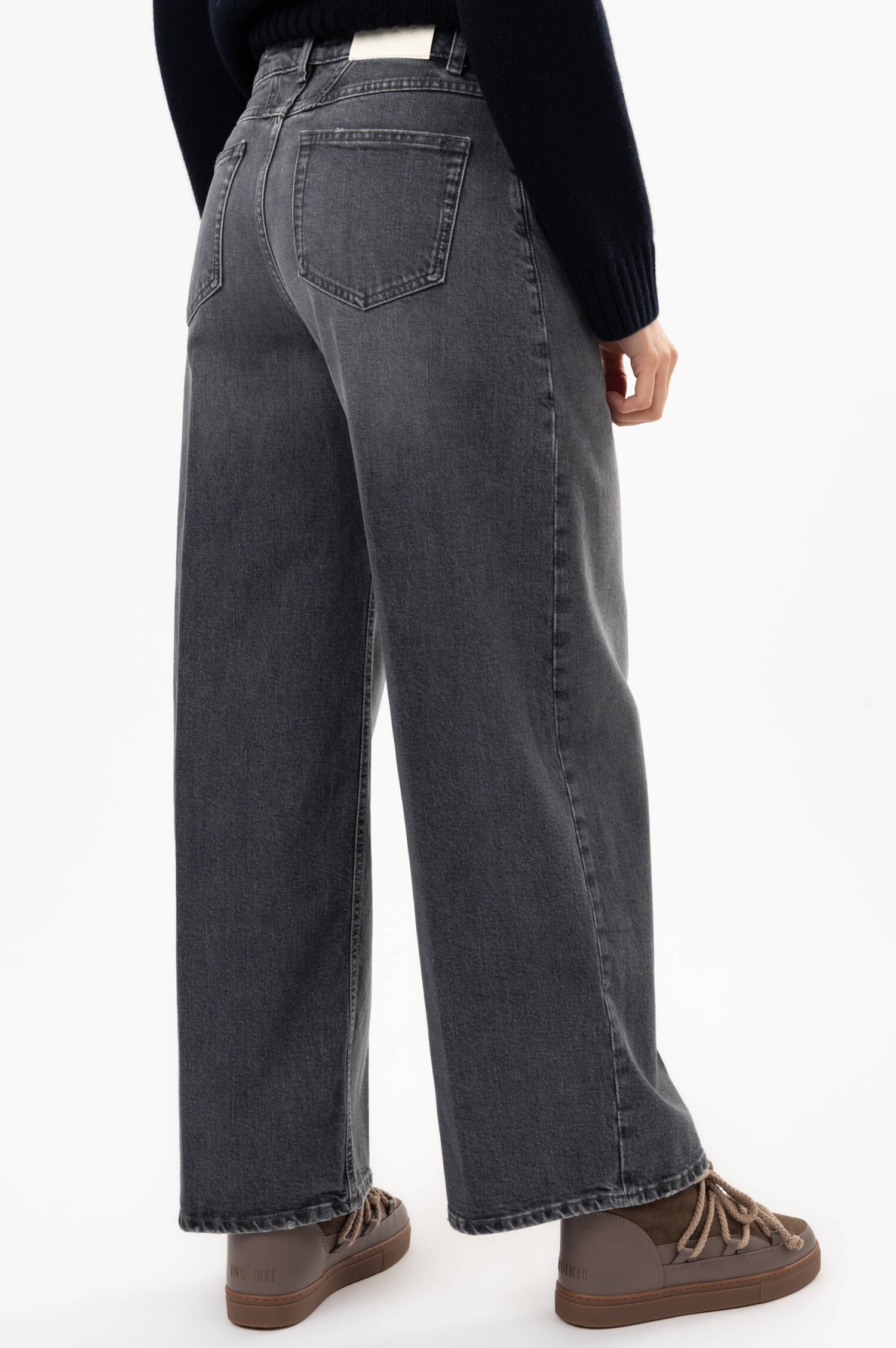 Jeans in Grau Jeans in Grau
