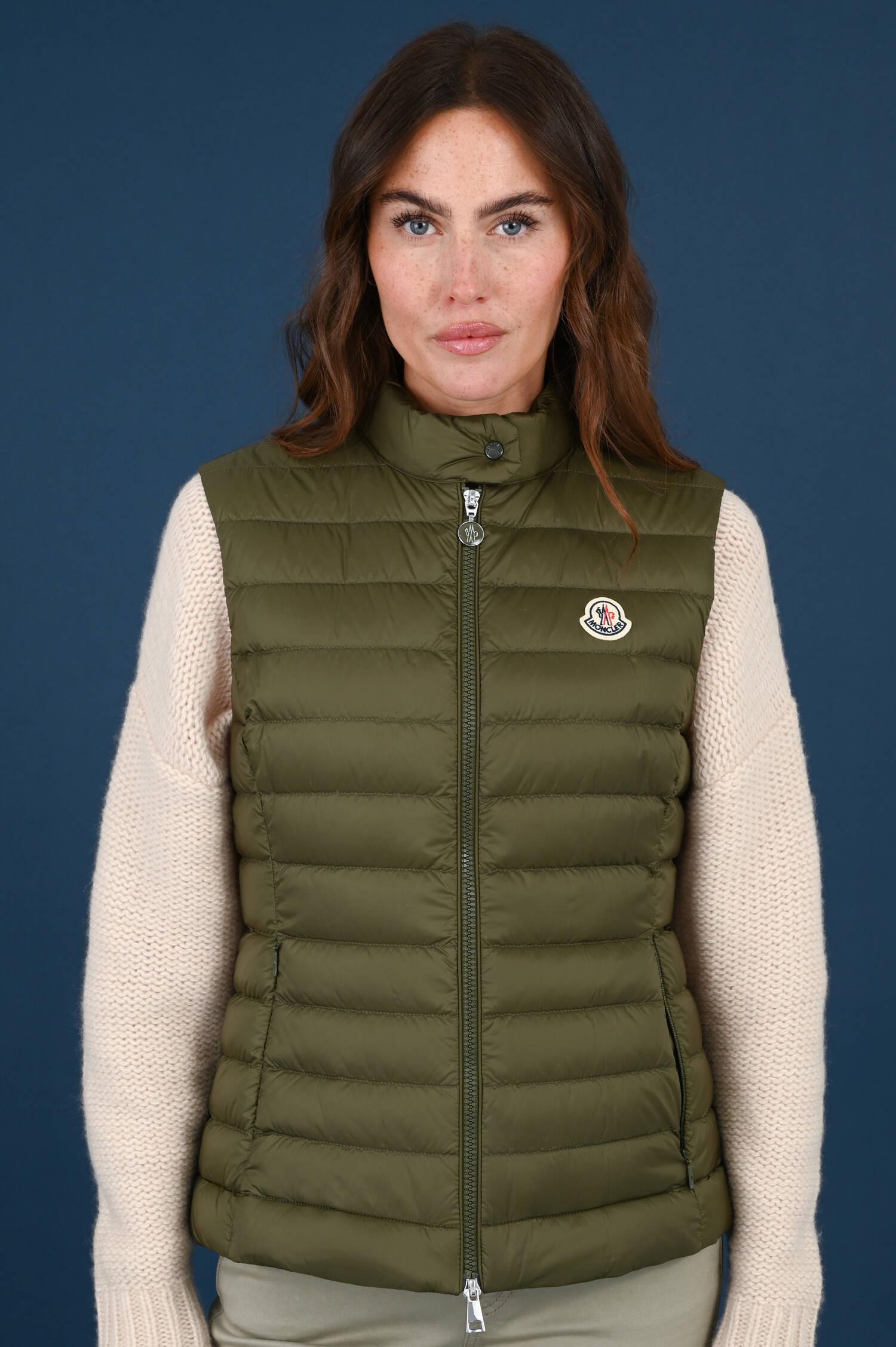 Daunengilet IGENS in Oliv