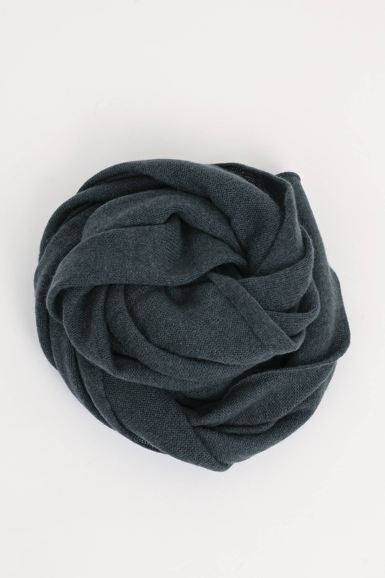 Cashmere Schal in Graugrün