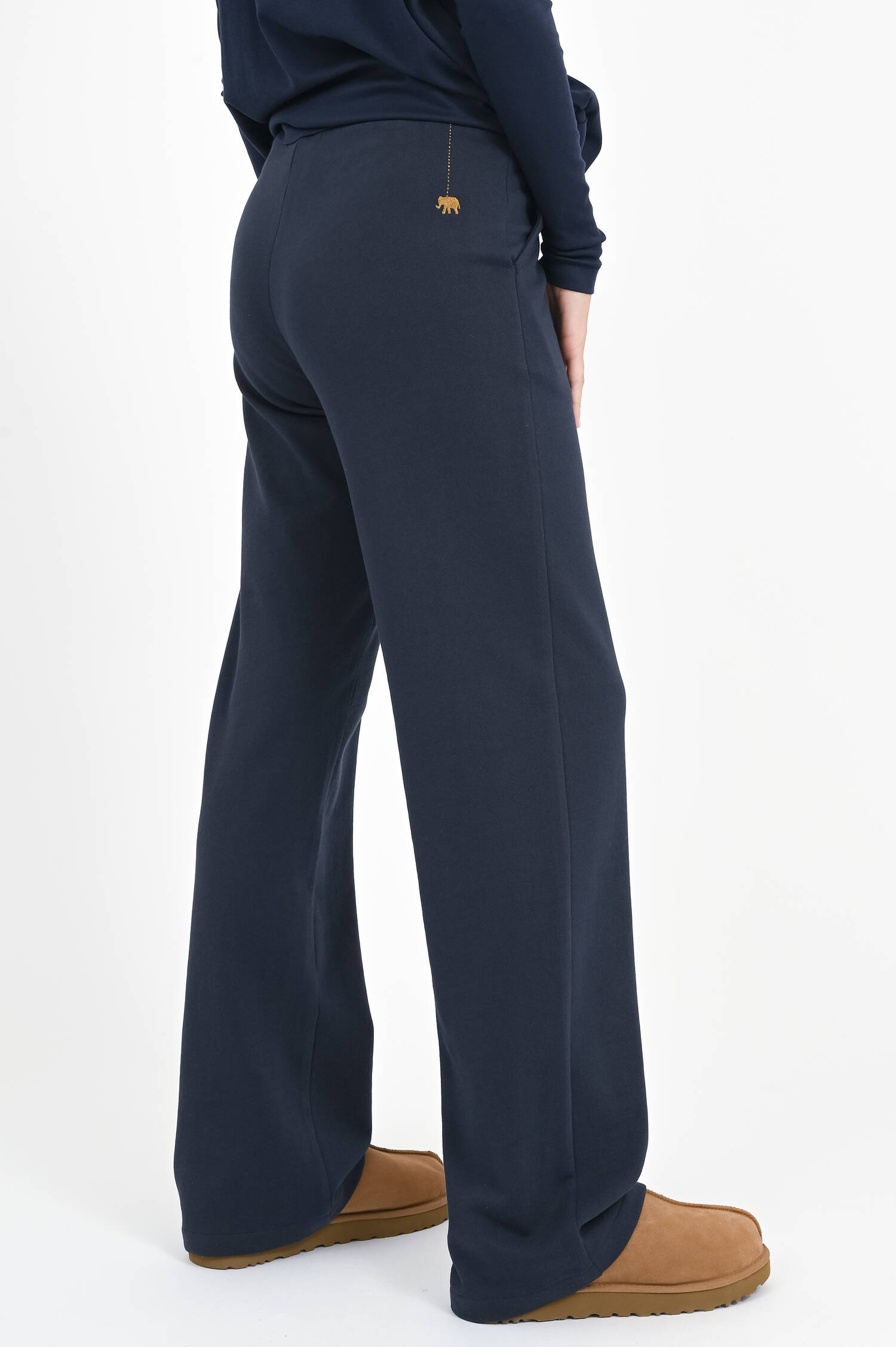 Weite Sweatpant HONNY in Deep Water