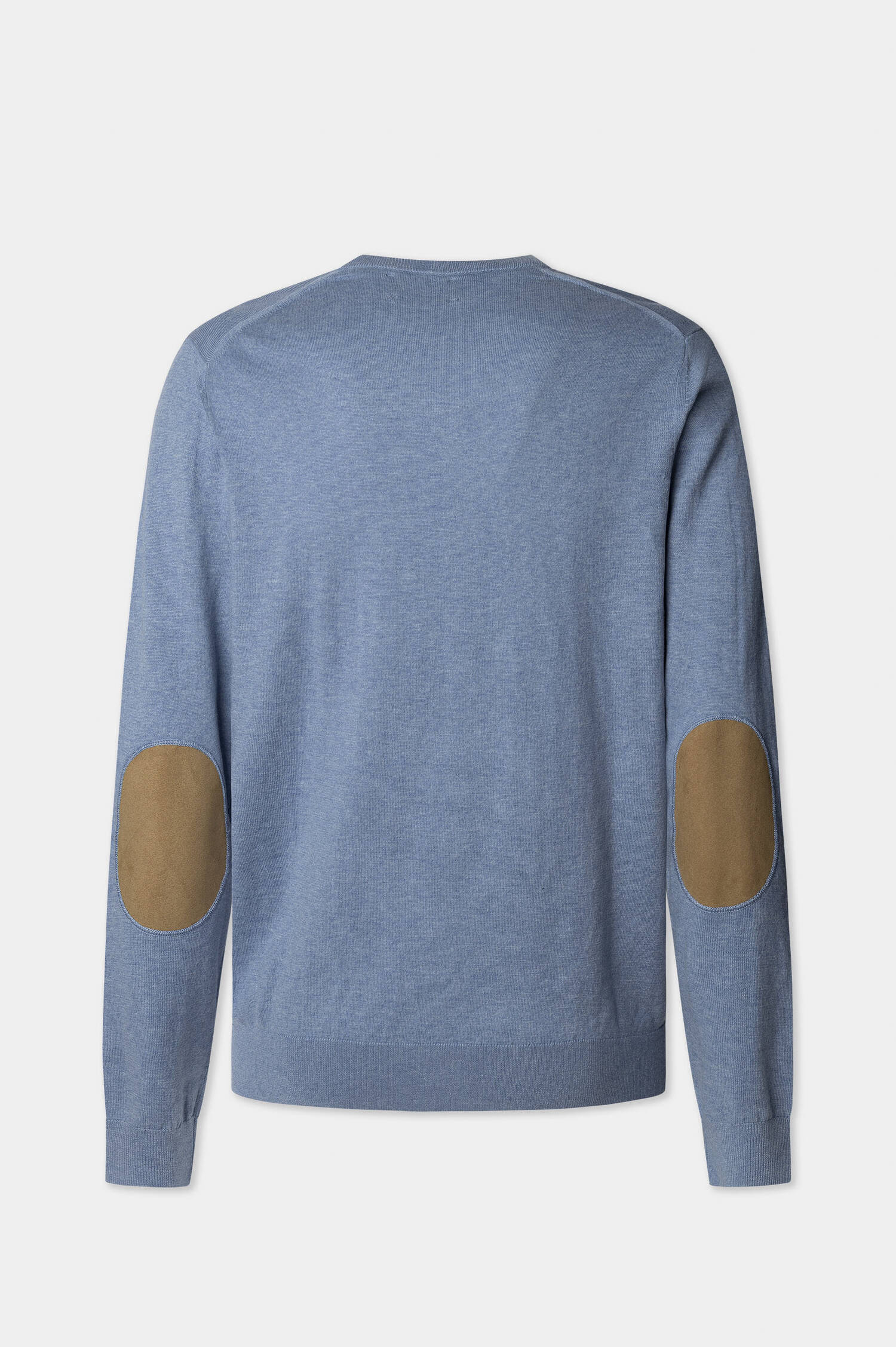 Pullover mit V-Ausschnitt in Spa Blue Pullover mit V-Ausschnitt in Spa Blue