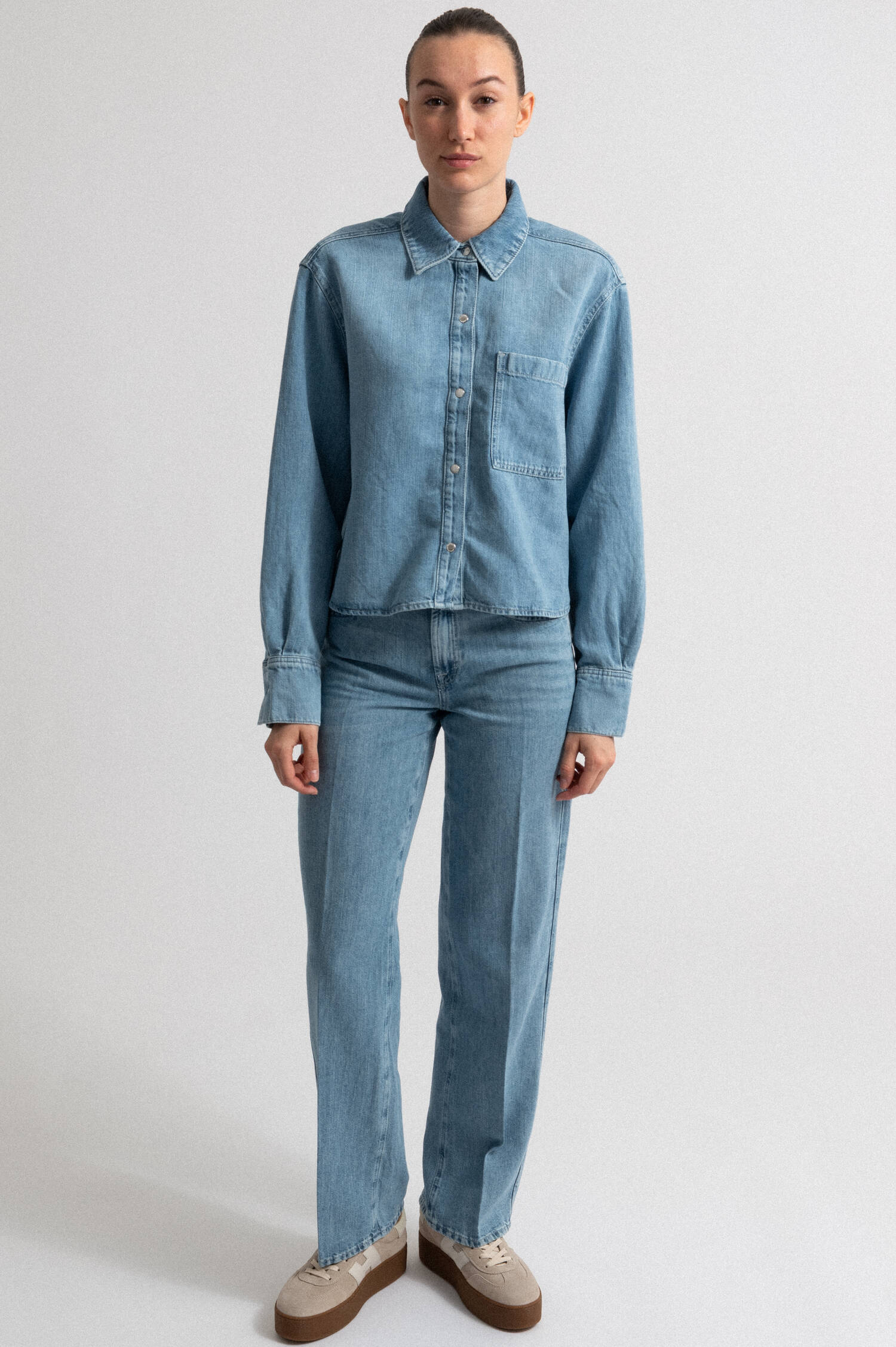 Jeans STOVEPIPE in Hellblau