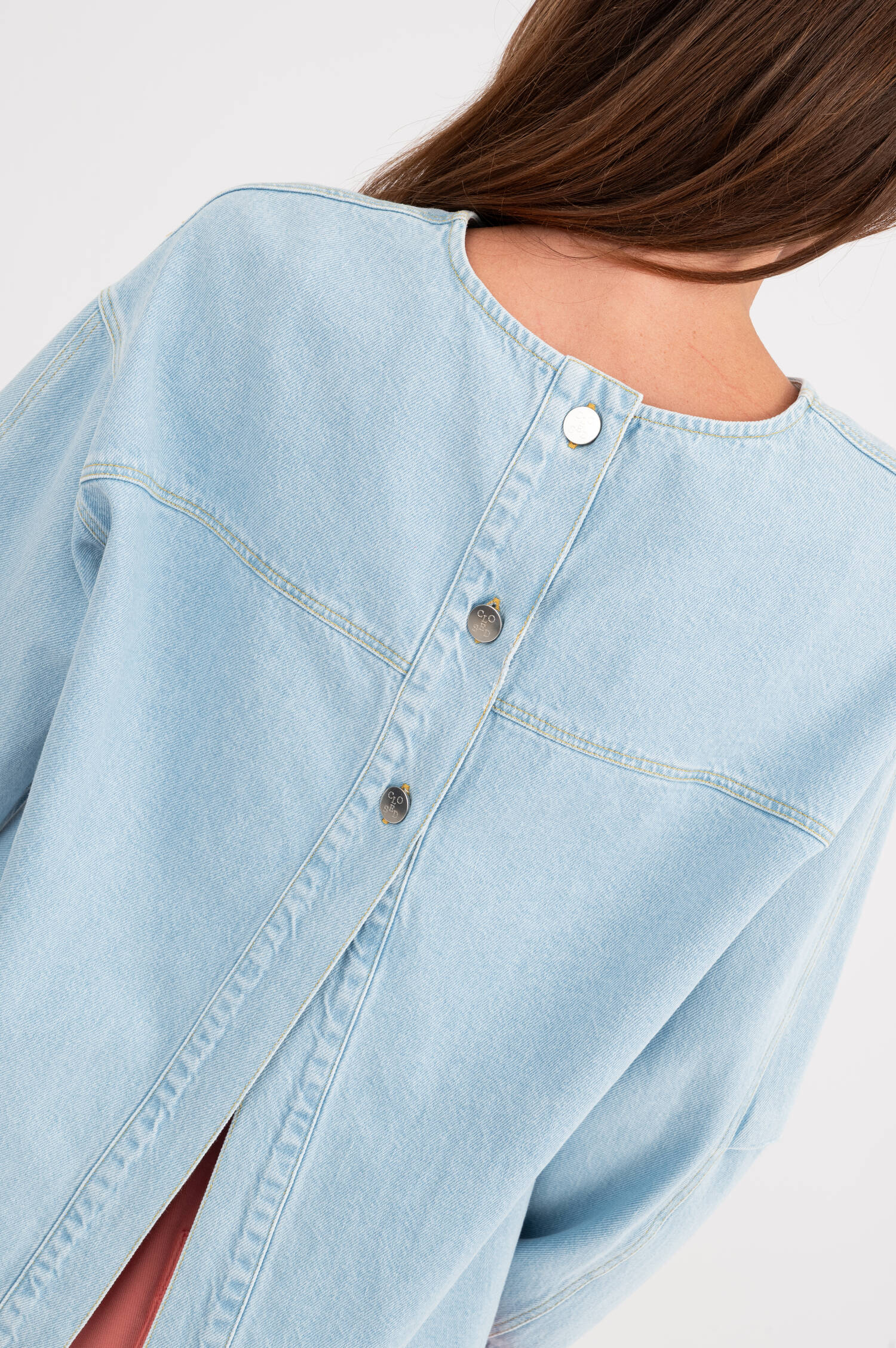 Jeanshemd in Hellblau Jeanshemd in Hellblau