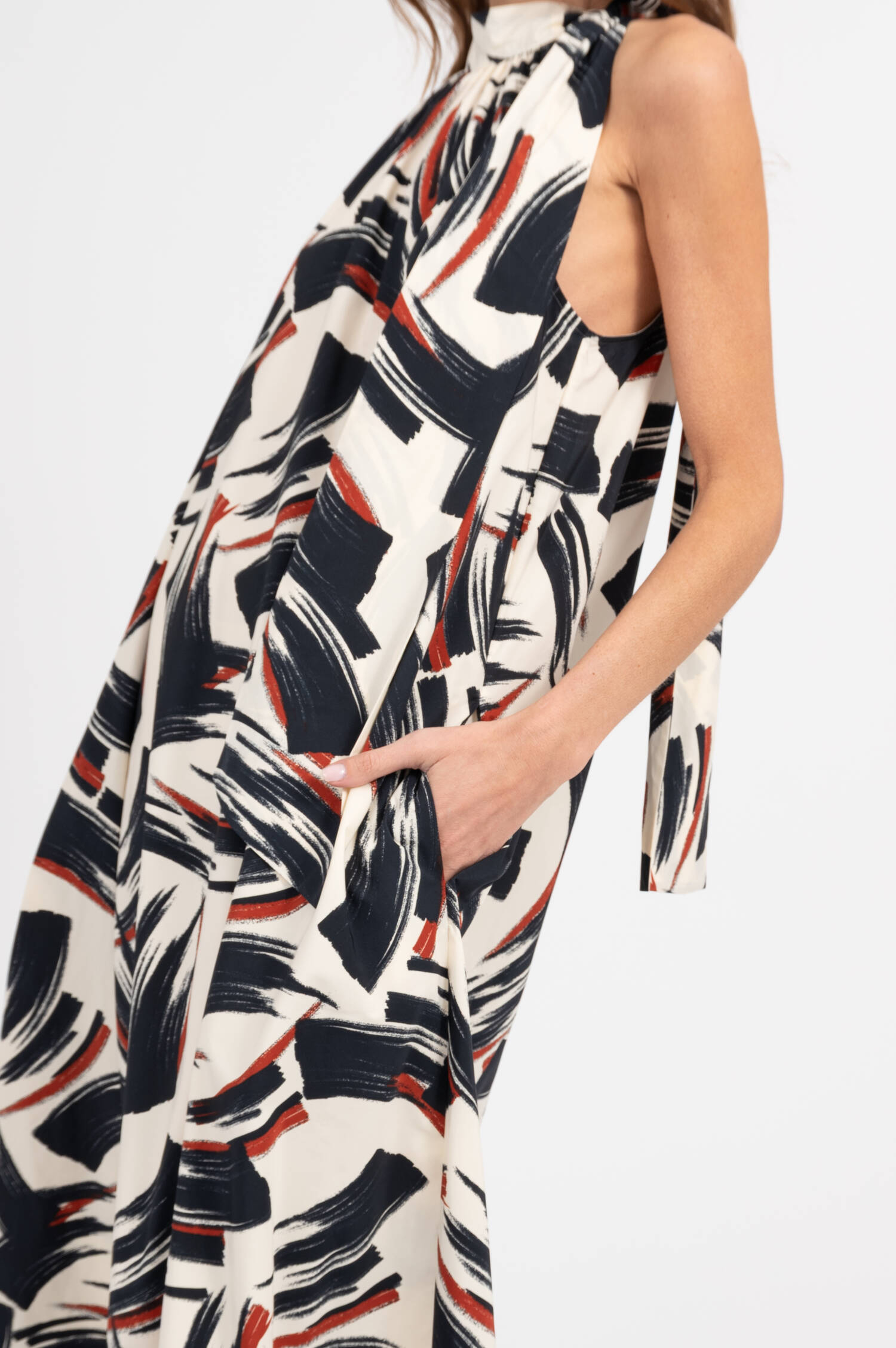 Maxi Kleid JAYDA in Multicolor