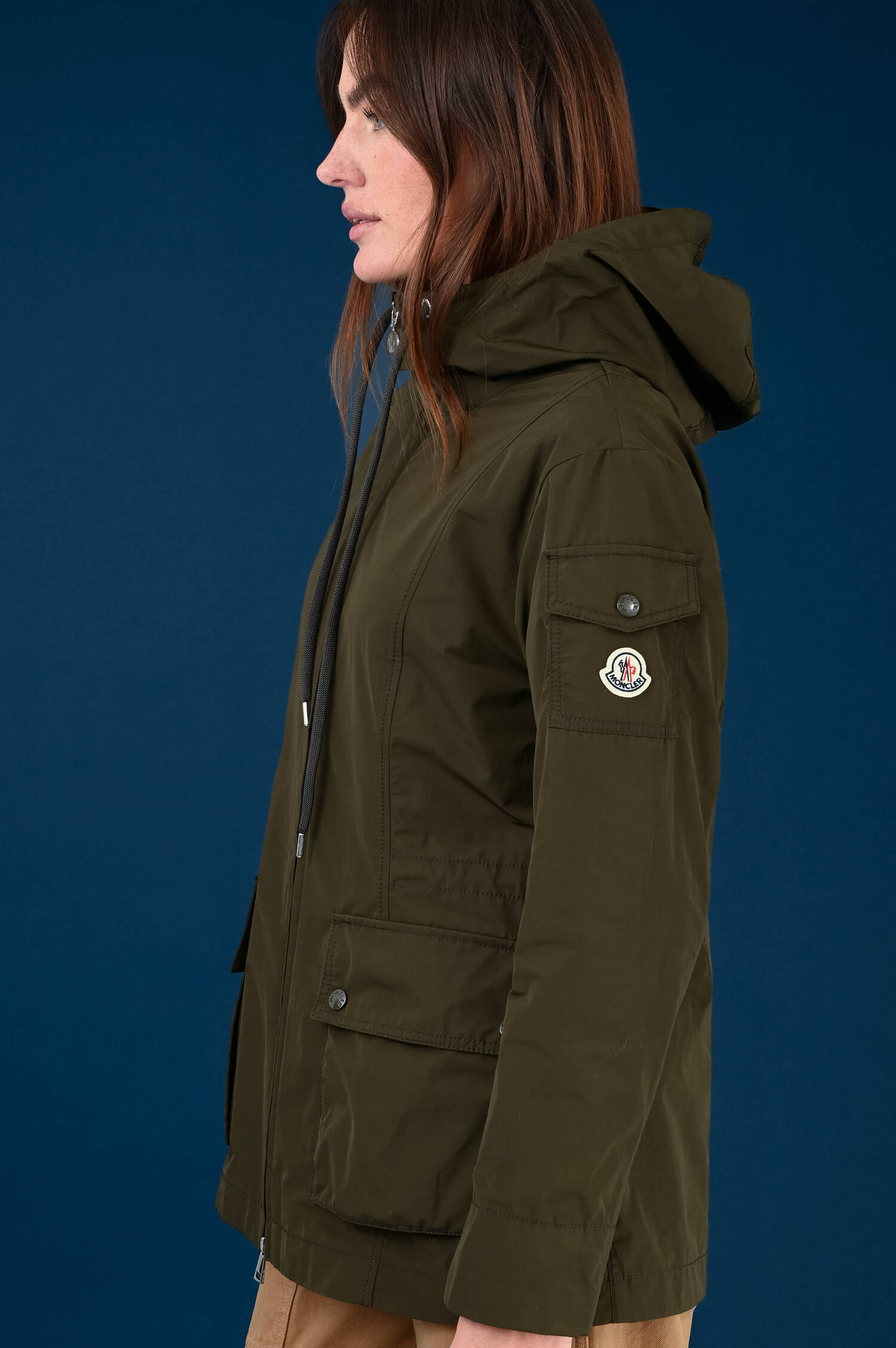 Parkajacke LEANDRO in Olivgrün