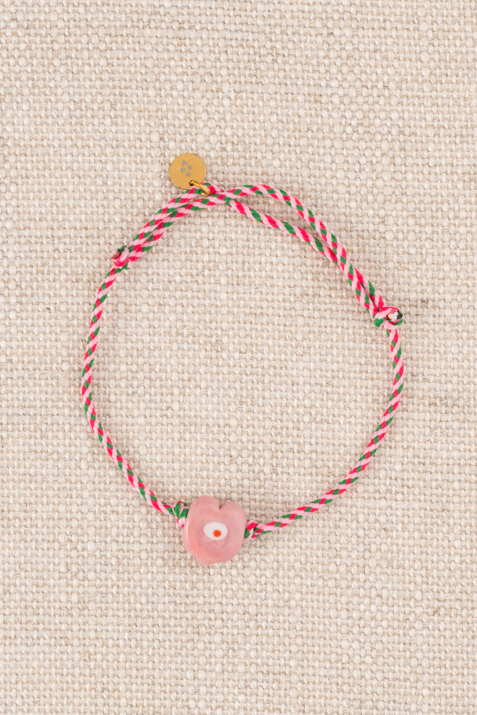 Armband mit Glass-Perle in Rosa Armband mit Glass-Perle in Rosa