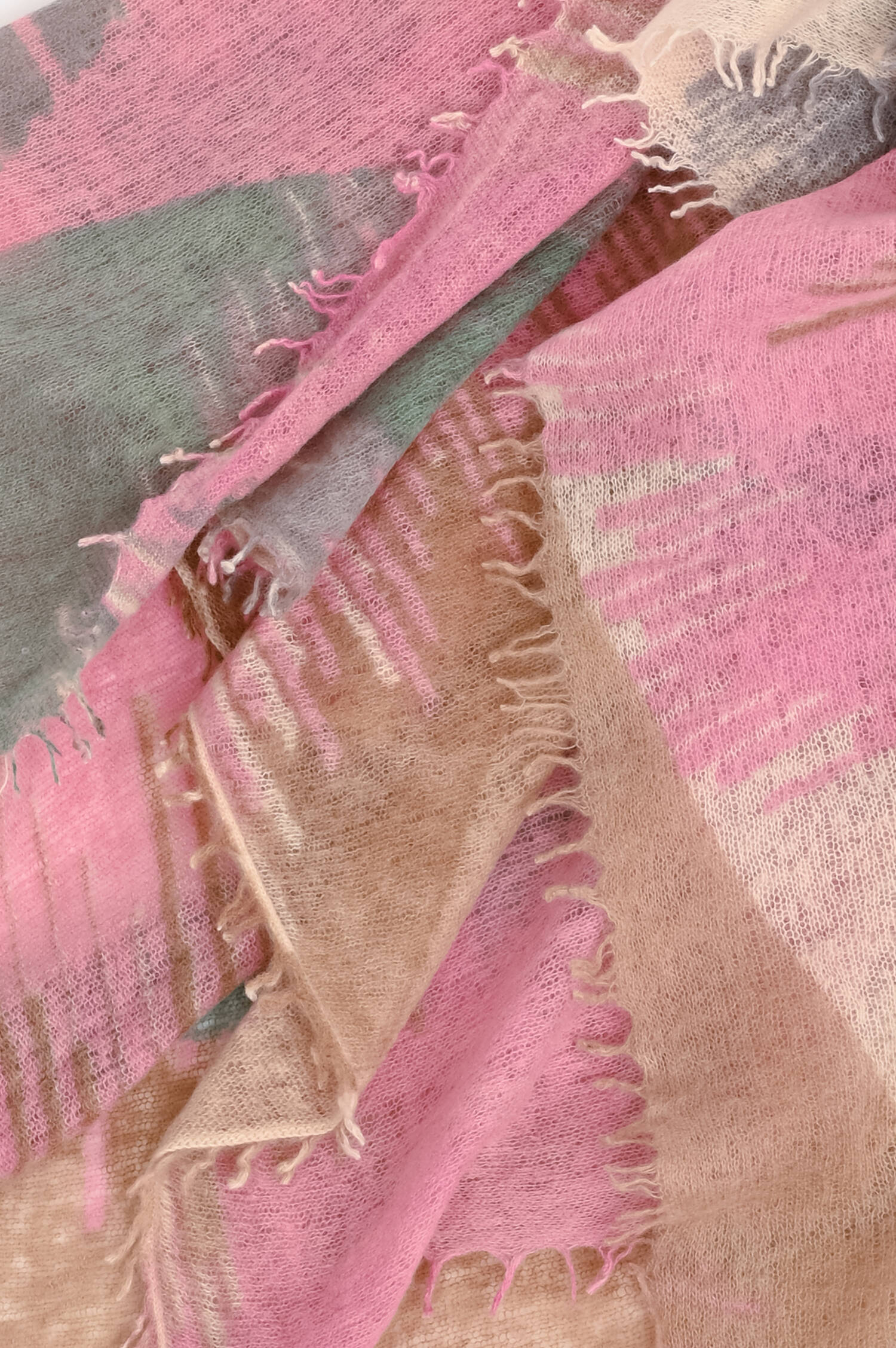 Cashmere Schal SUGAR in Pink/Multicolor Cashmere Schal SUGAR in Pink/Multicolor