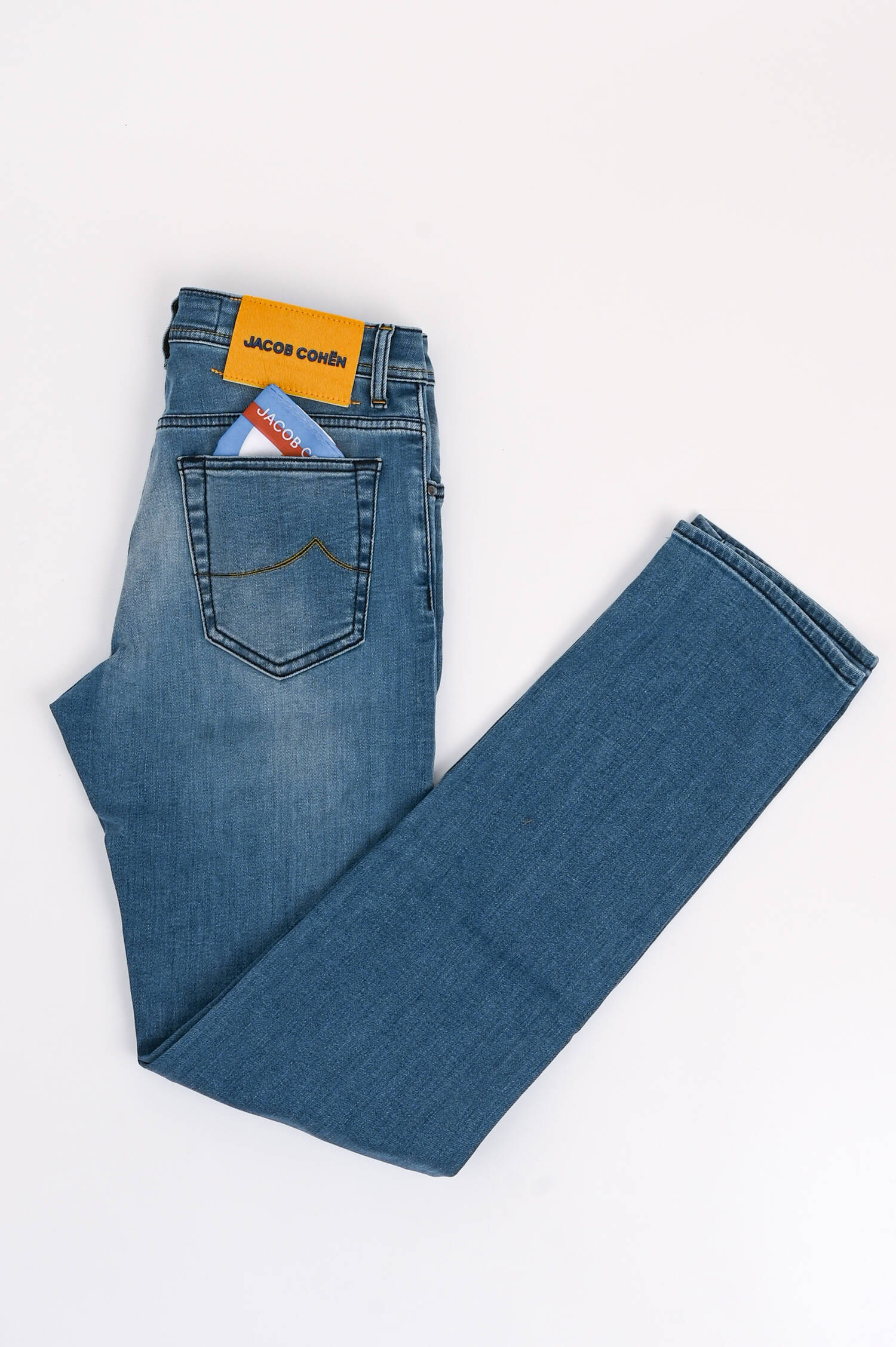 Slim Fit Jeans BARD in Mittelblau