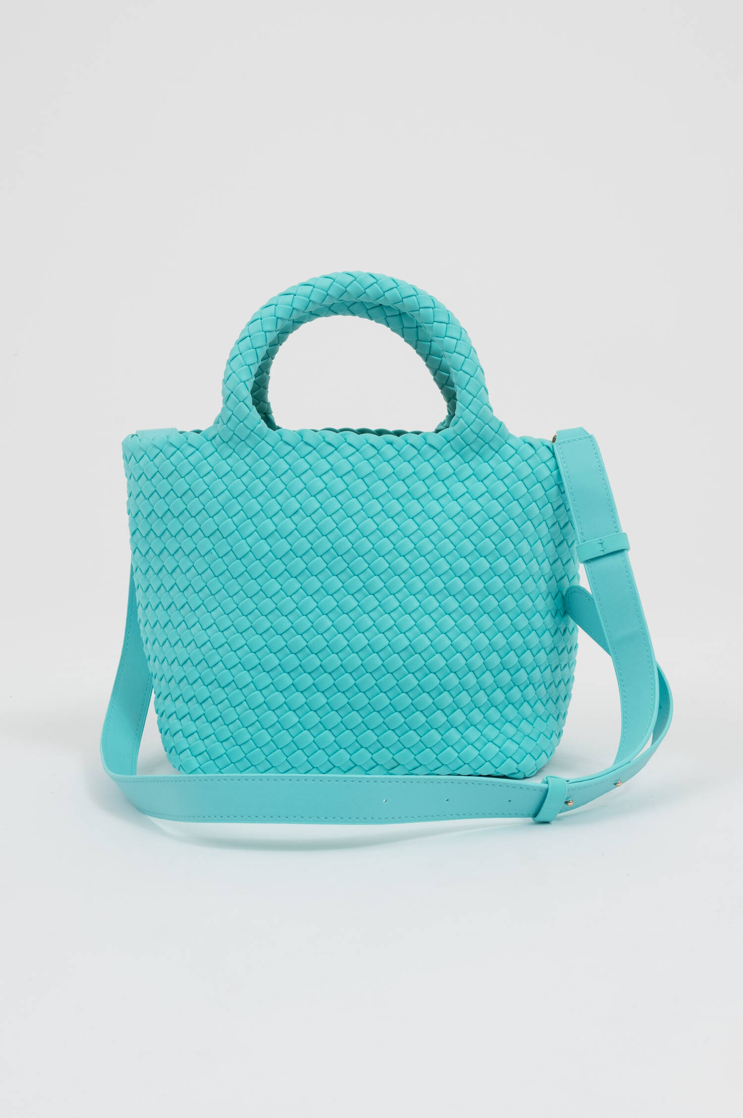 Neopren Midi Tasche CAPRI dORO in Türkis