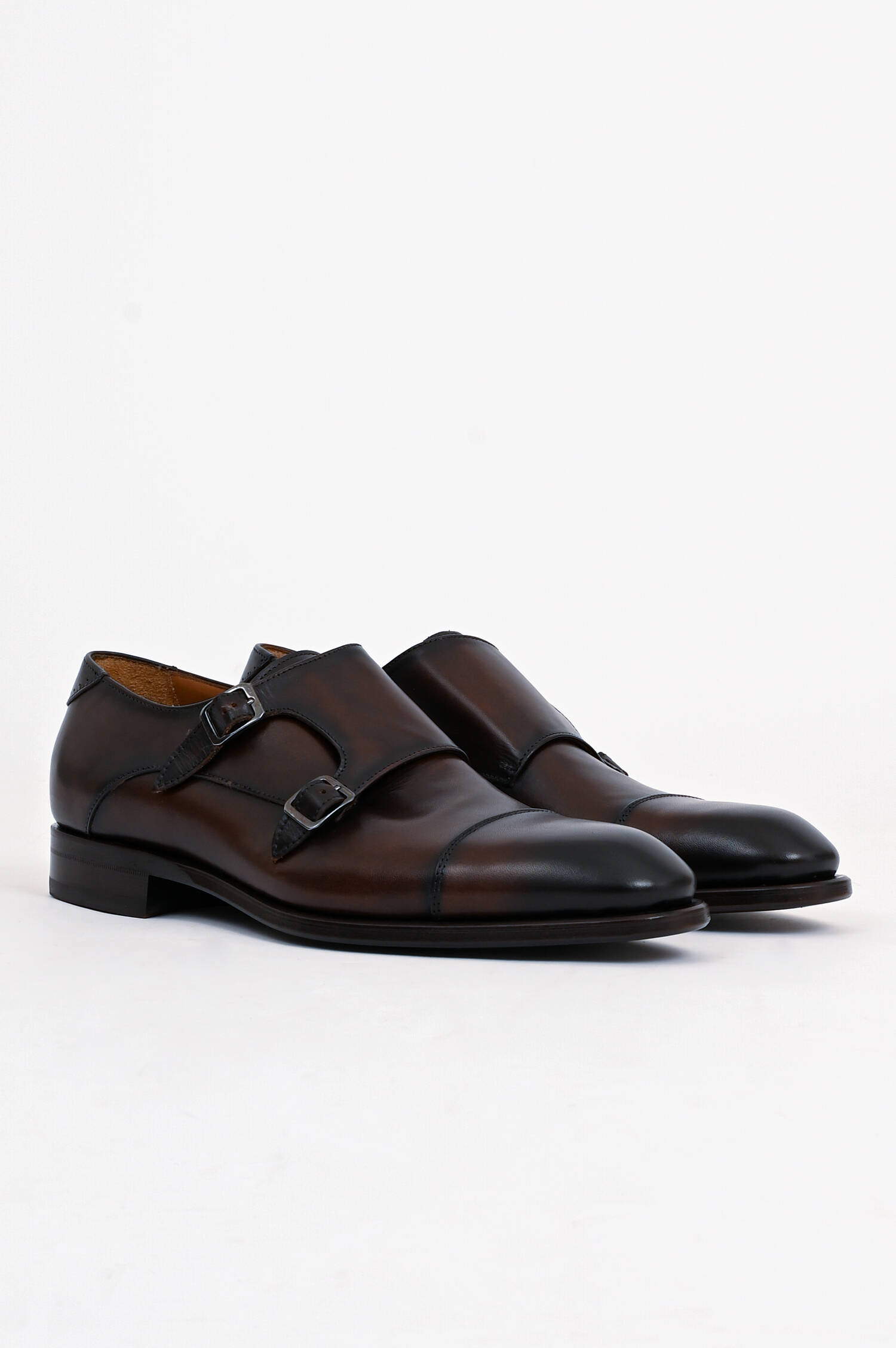 Monk-Strap Loafer in Dunkelbraun