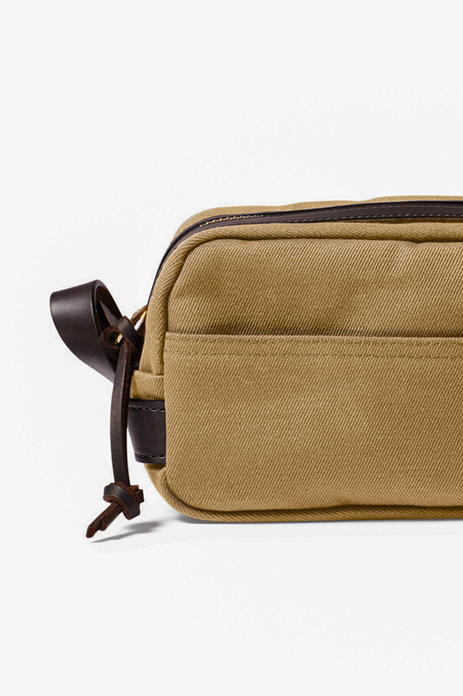 Kulturtasche TRAVEL KIT in Ockerbraun
