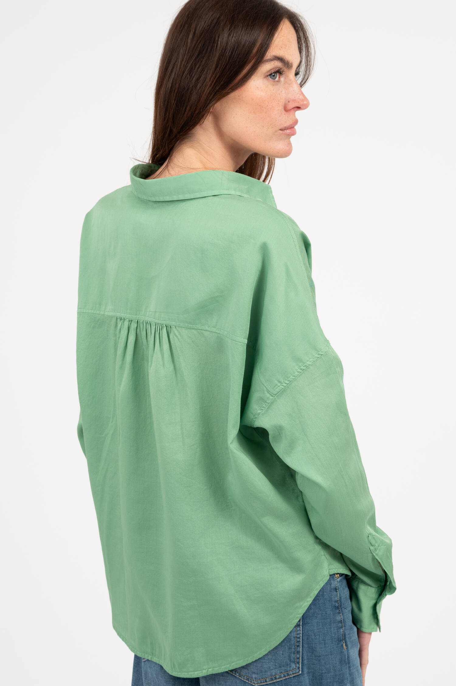 Bluse SANDY in Grassgrün