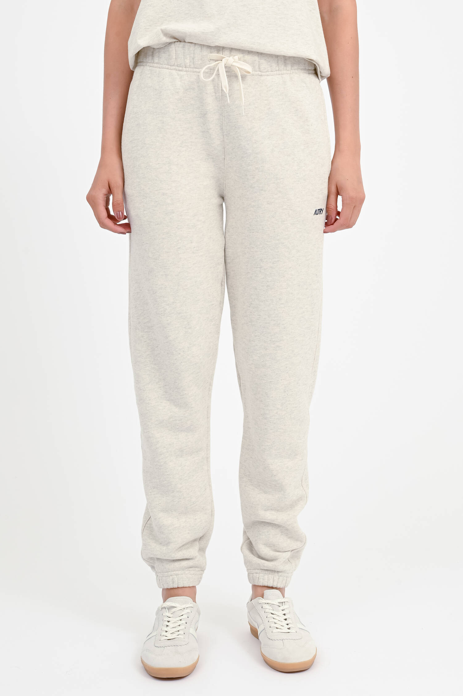 Sweatpants in Hellgrau meliert Sweatpants in Hellgrau meliert