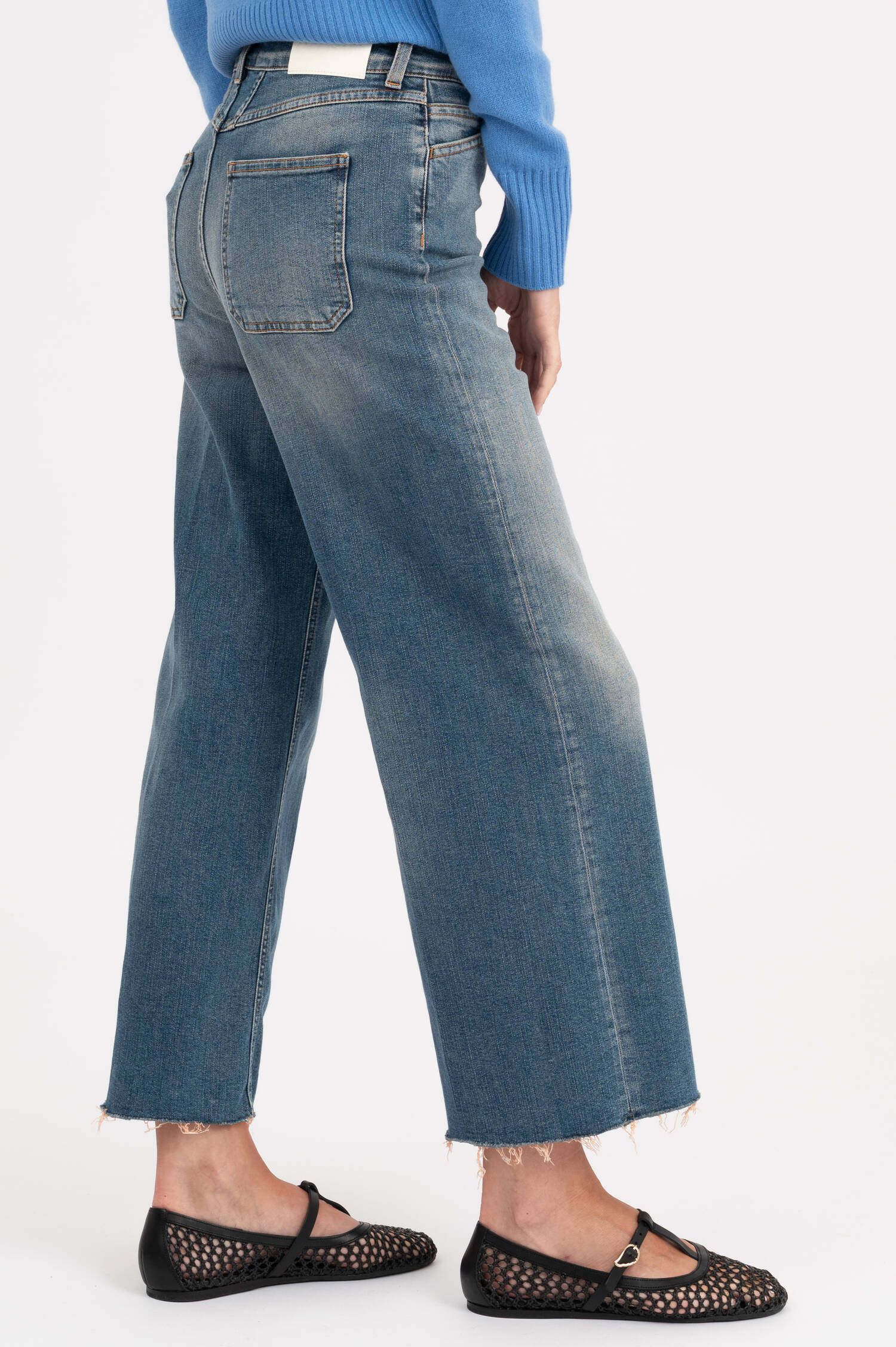 Cropped Jeans WERA in Mittelblau Cropped Jeans WERA in Mittelblau