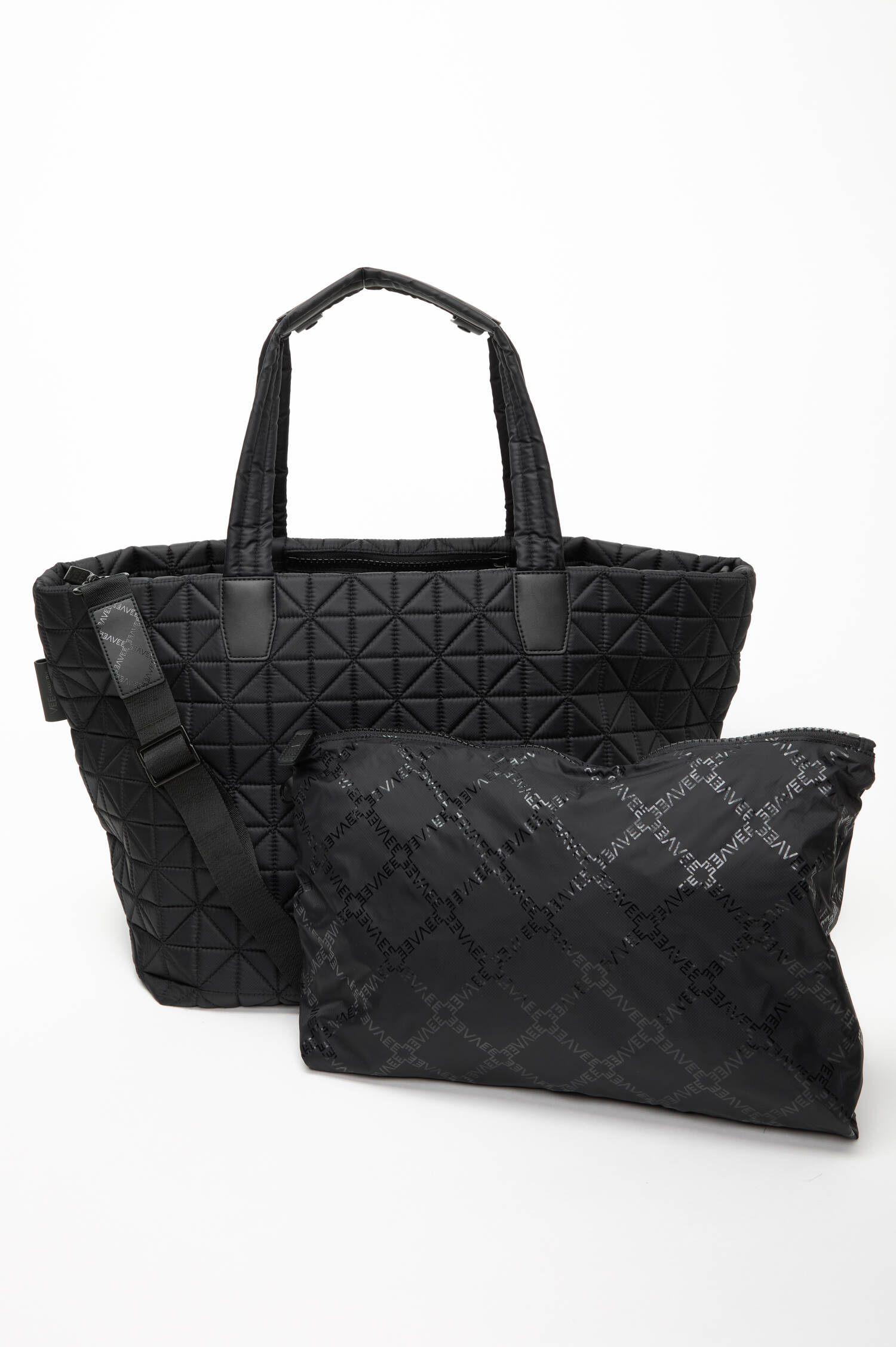 Tasche VEE LINE TOTE WEEKENDER in Schwarz