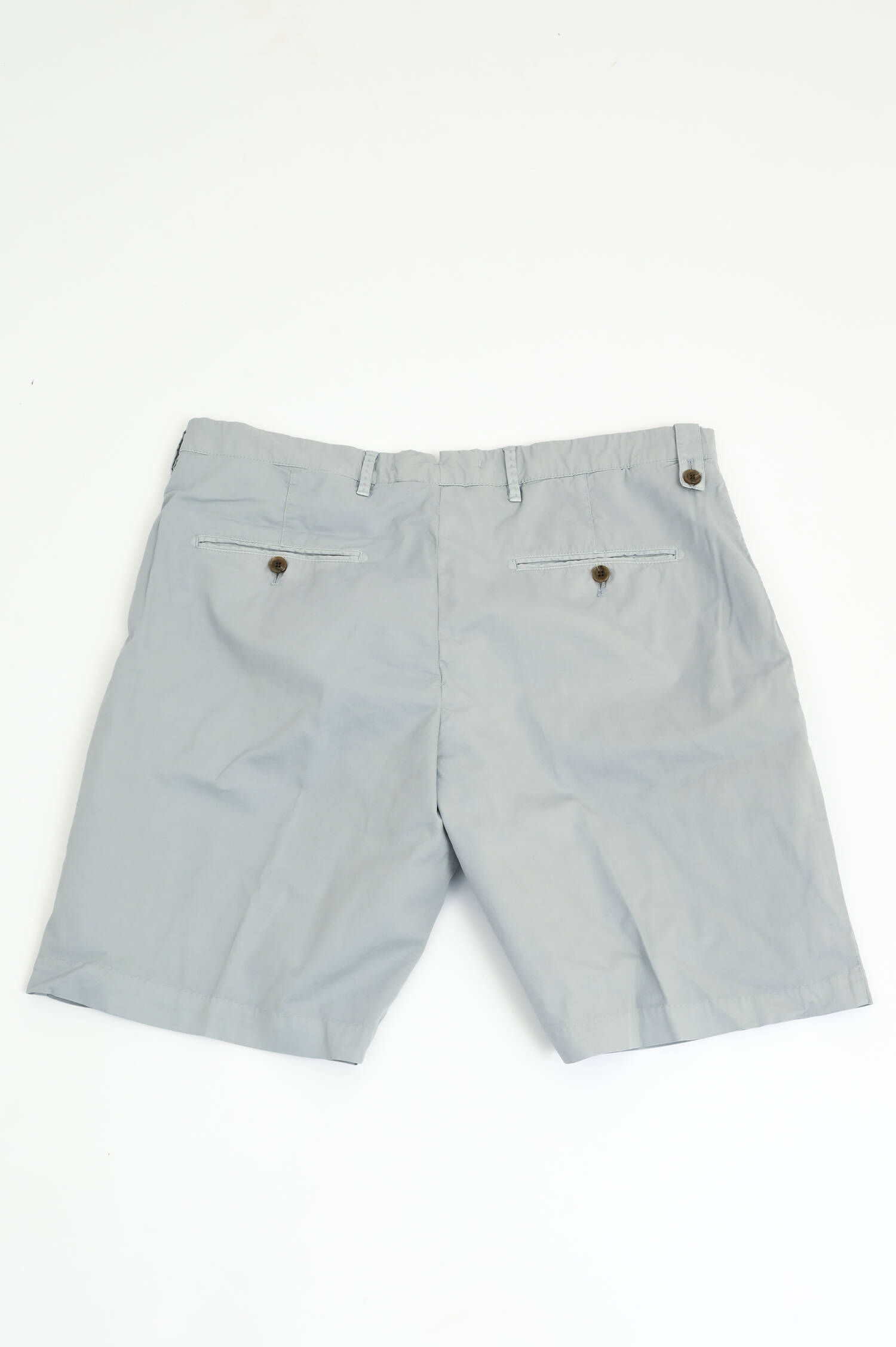 Baumwoll-Bermuda in Hellgrau