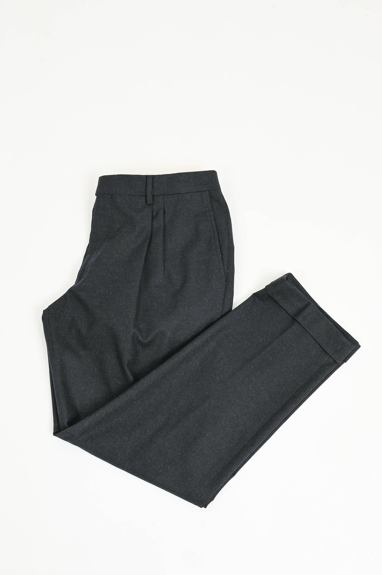 Anzug aus Wolle in Dunkelgrau