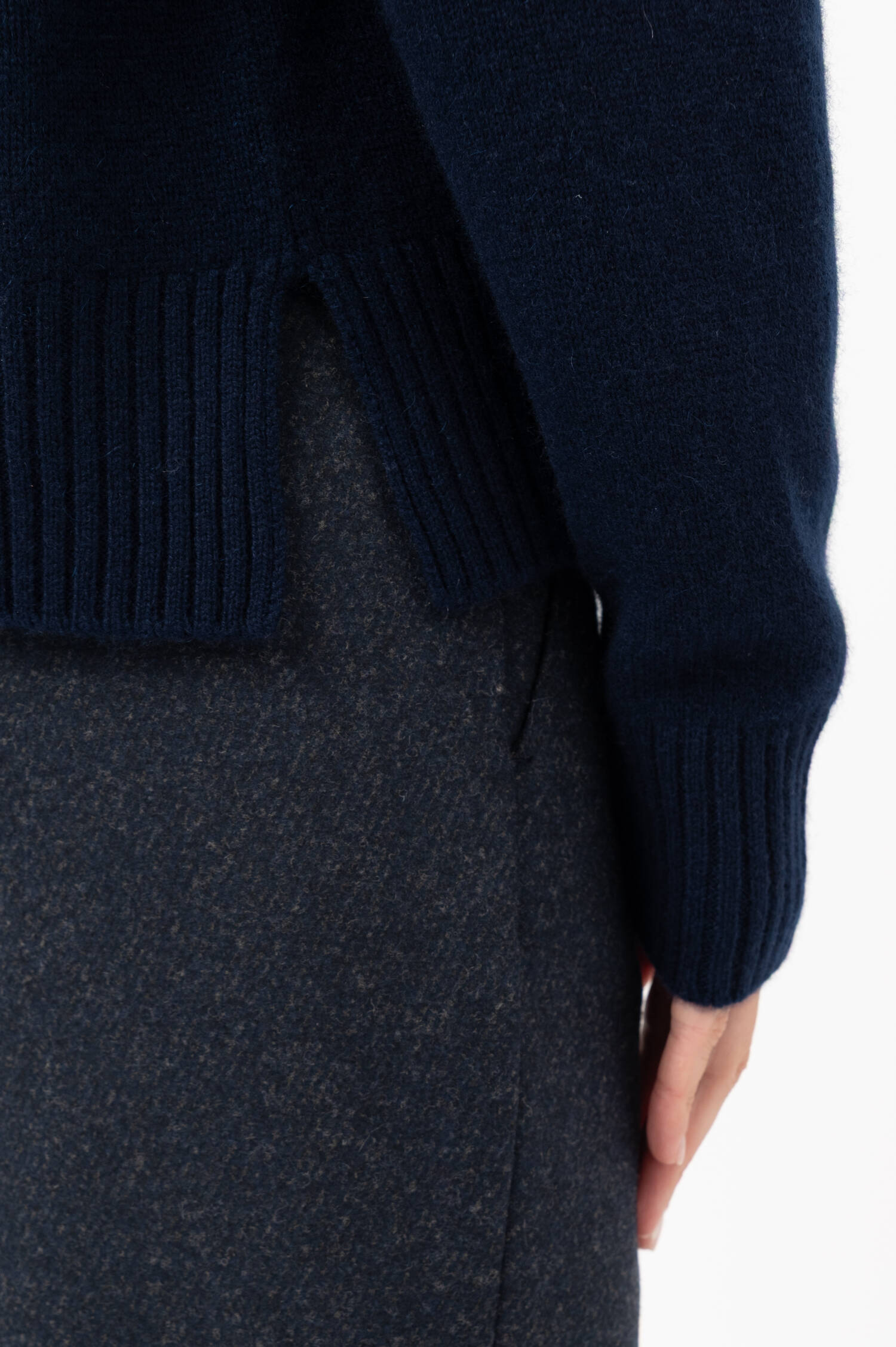 Cashmere-Pullover in Dunkelblau Cashmere-Pullover in Dunkelblau