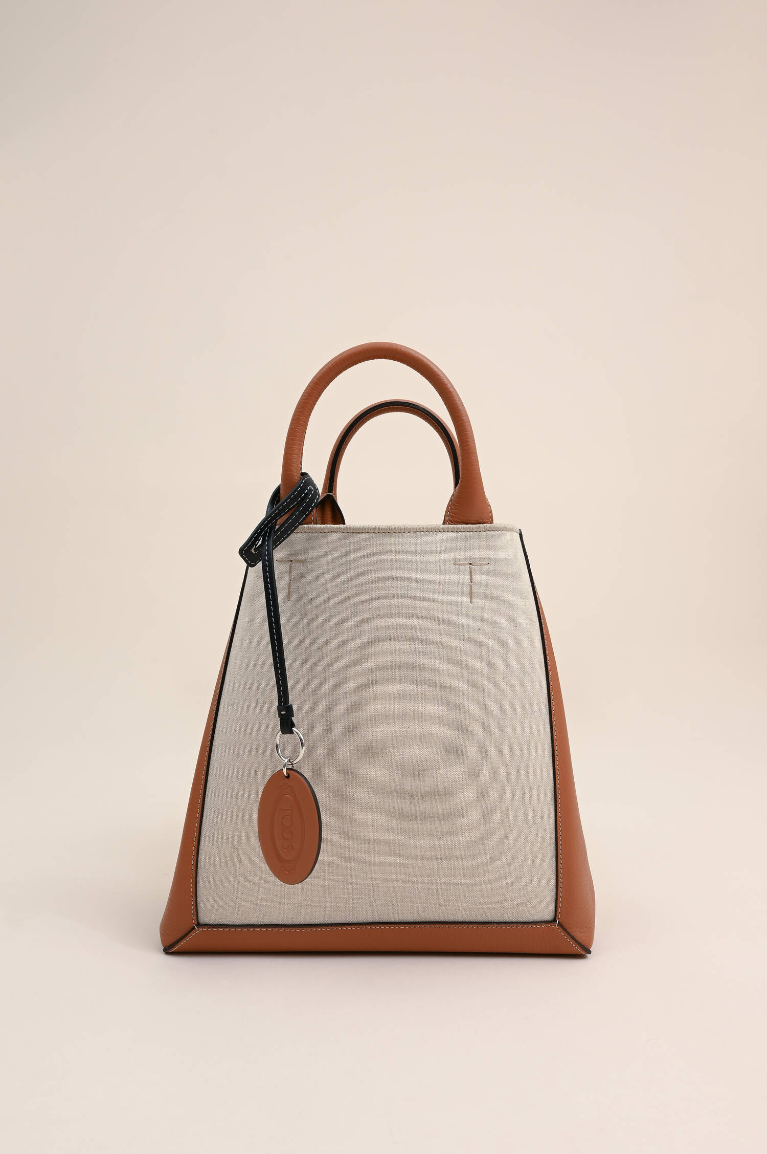 Medium Shopper DOUBLE UP in Braun/Sand