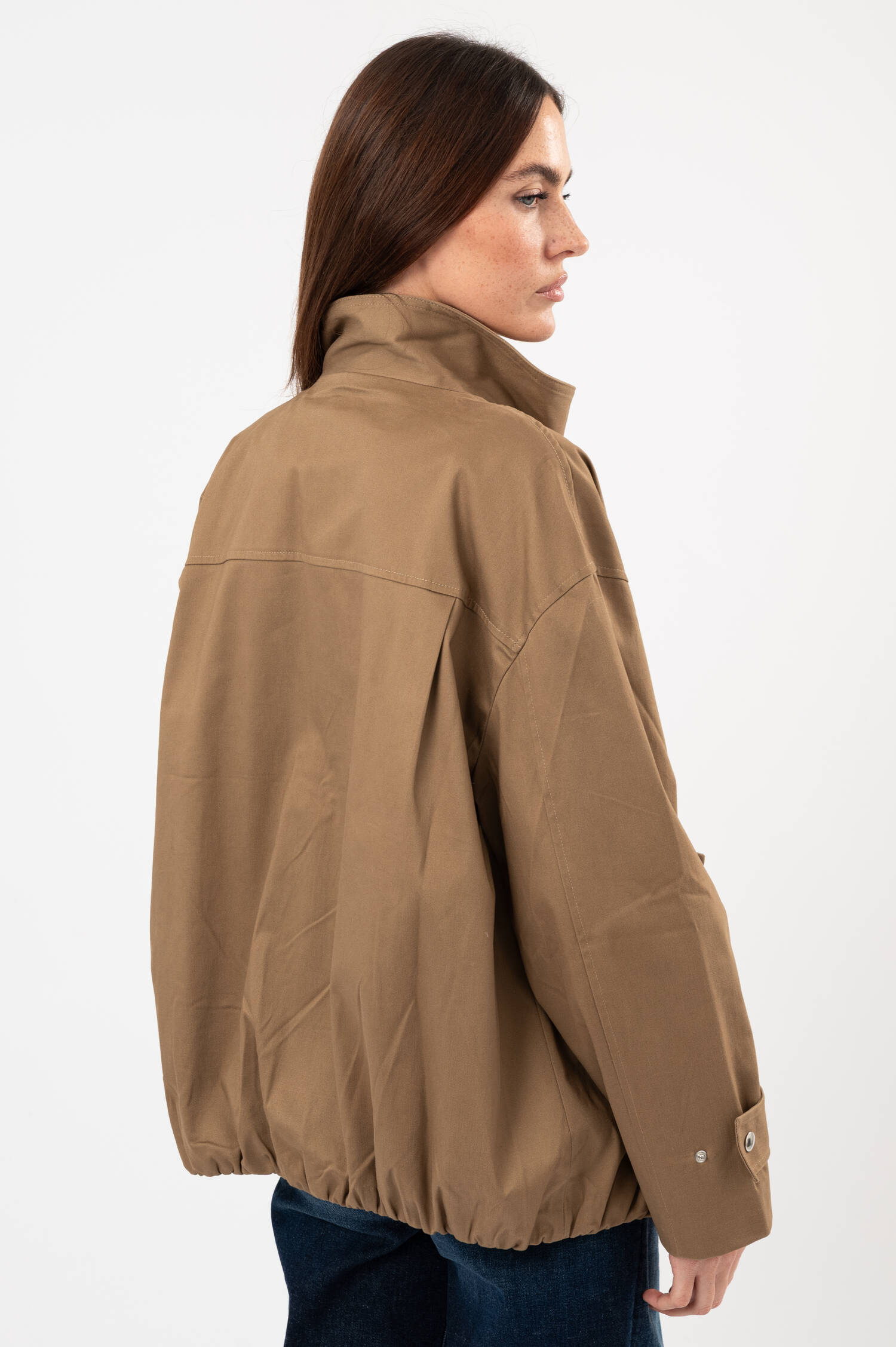 Baumwoll-Jacke in Braun Baumwoll-Jacke in Braun