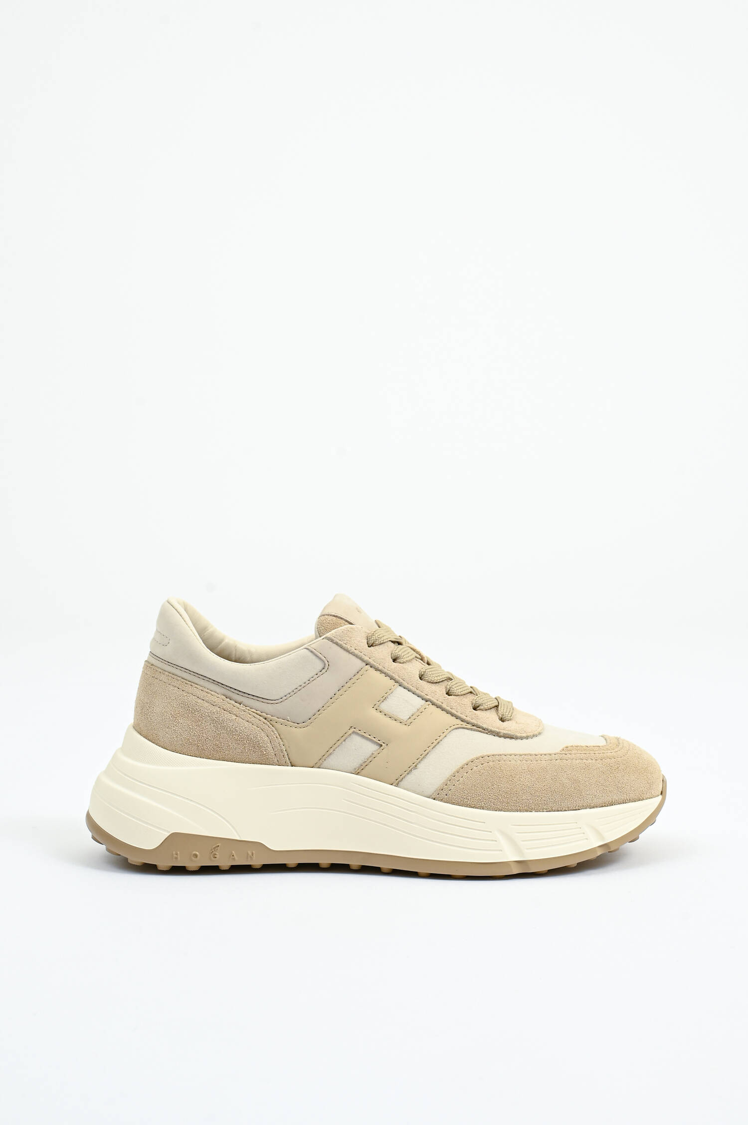 Sneaker ALLACCIATO in Beige/Creme