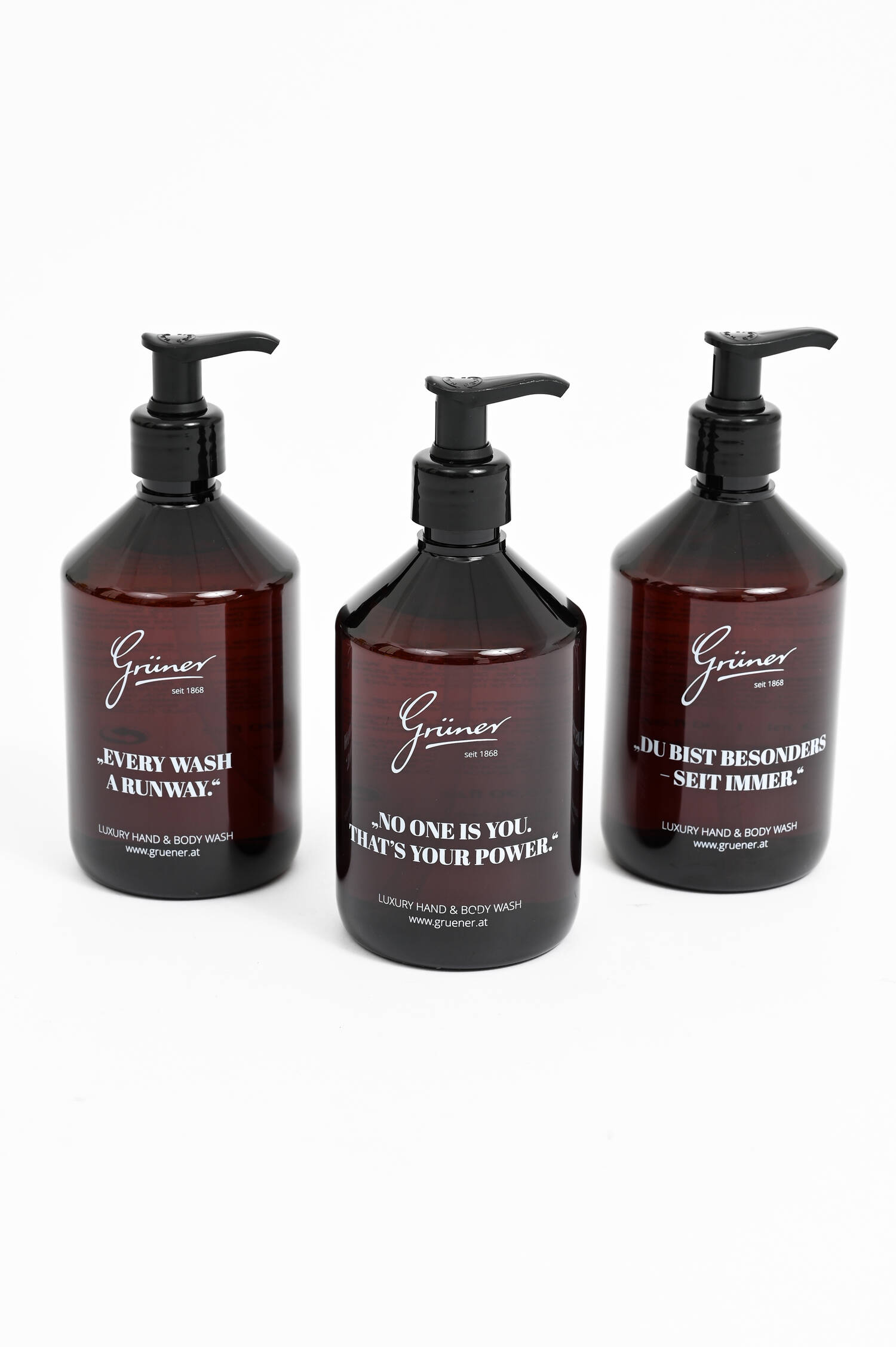 Luxus-Pflege NO ONE IS YOU. AND THAT´S YOUR POWER