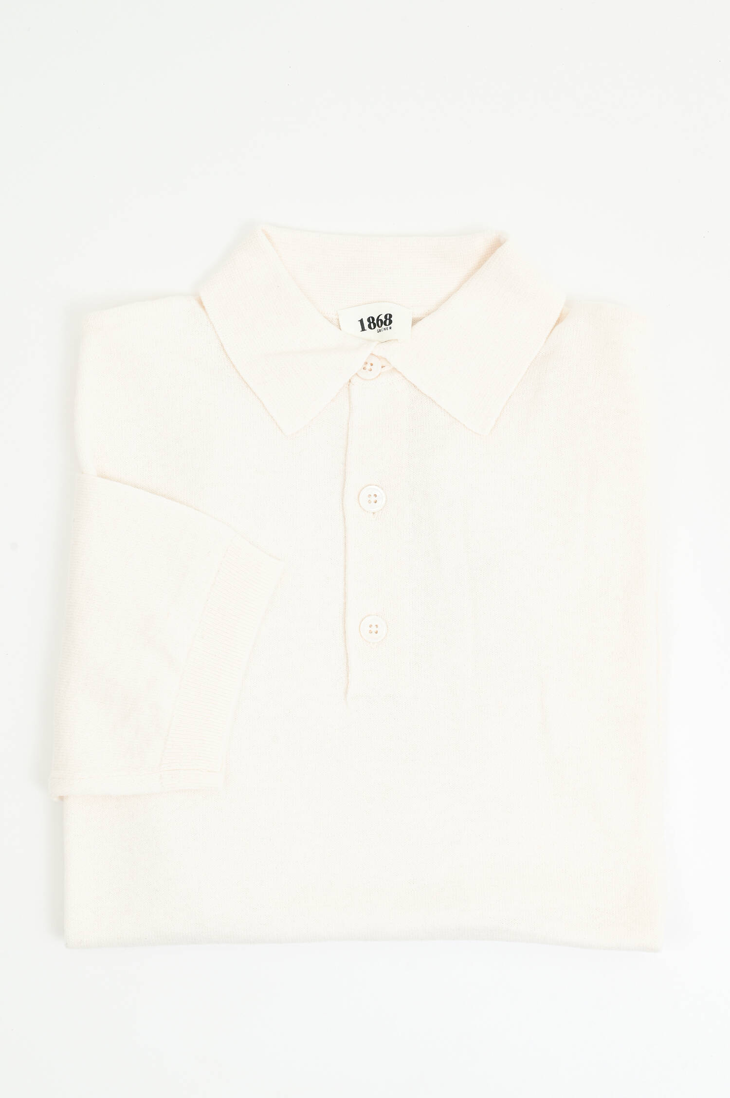 Poloshirt aus Baumwoll-Mix in Creme Poloshirt aus Baumwoll-Mix in Creme