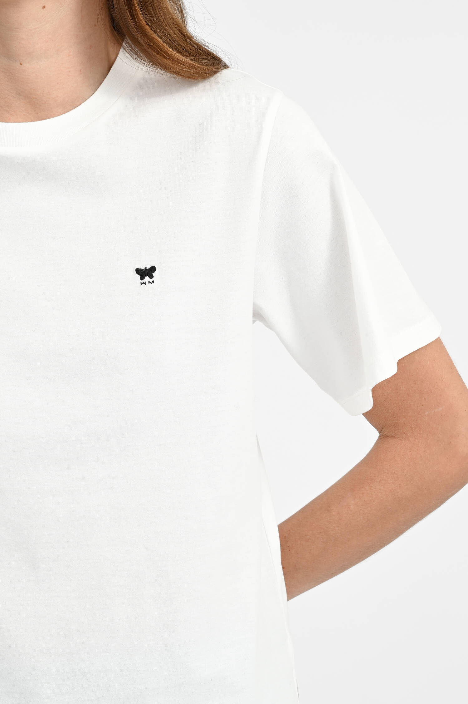 T-Shirt VENACO mit Logo-Detail in Weiß T-Shirt VENACO mit Logo-Detail in Weiß