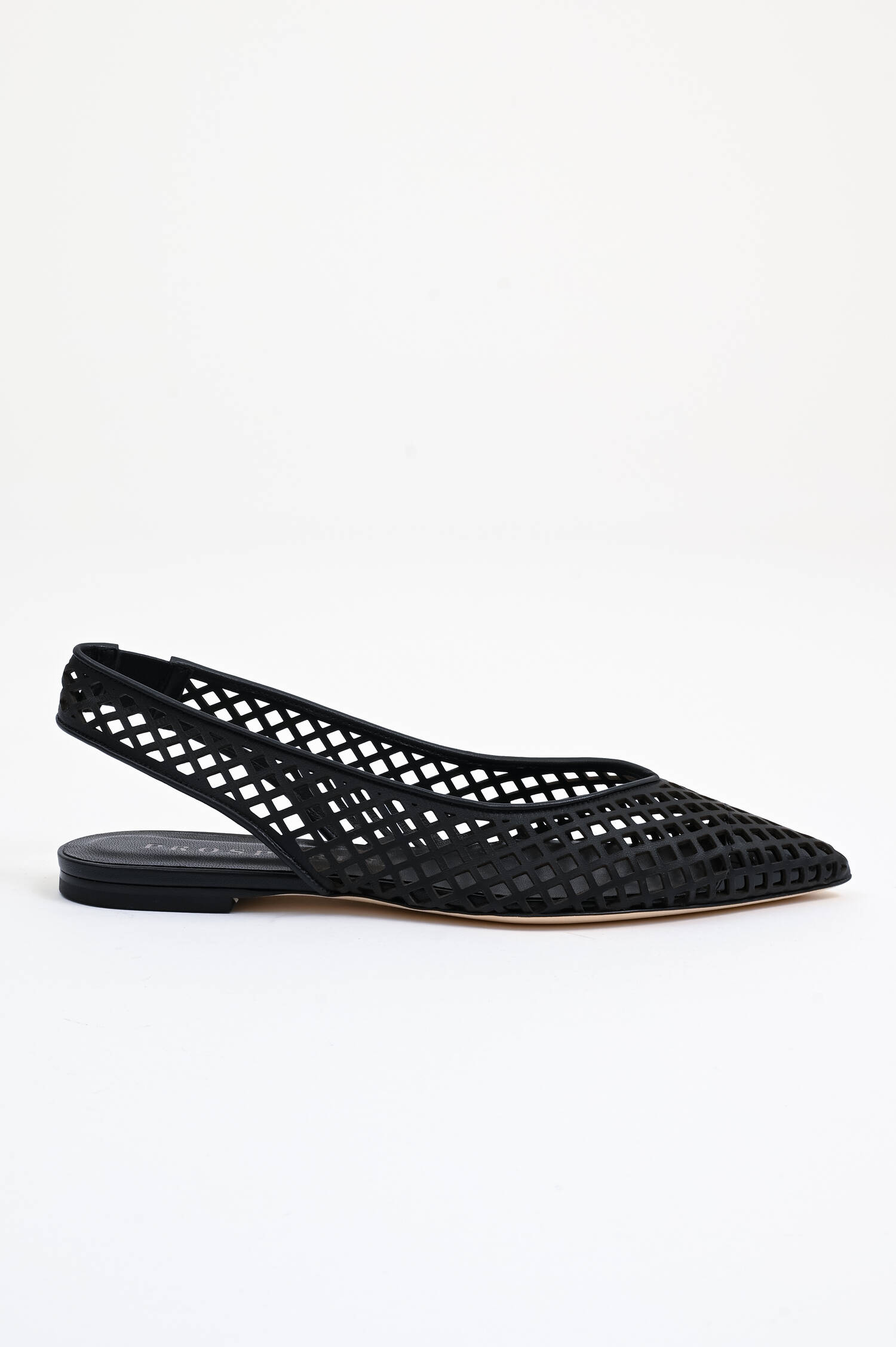 Sling-Back Flats in Schwarz Sling-Back Flats in Schwarz