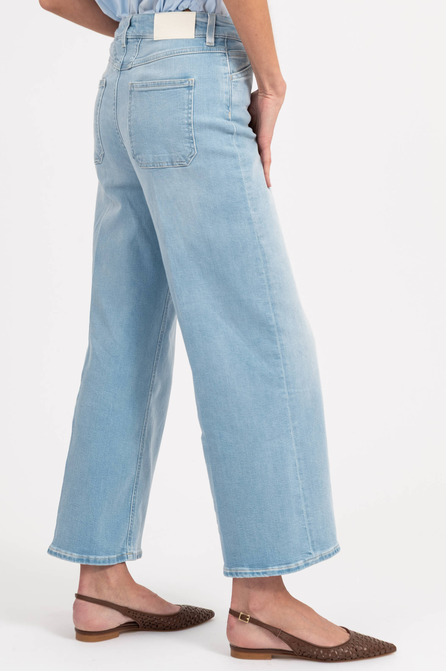 Cropped Jeans WERA in Hellblau