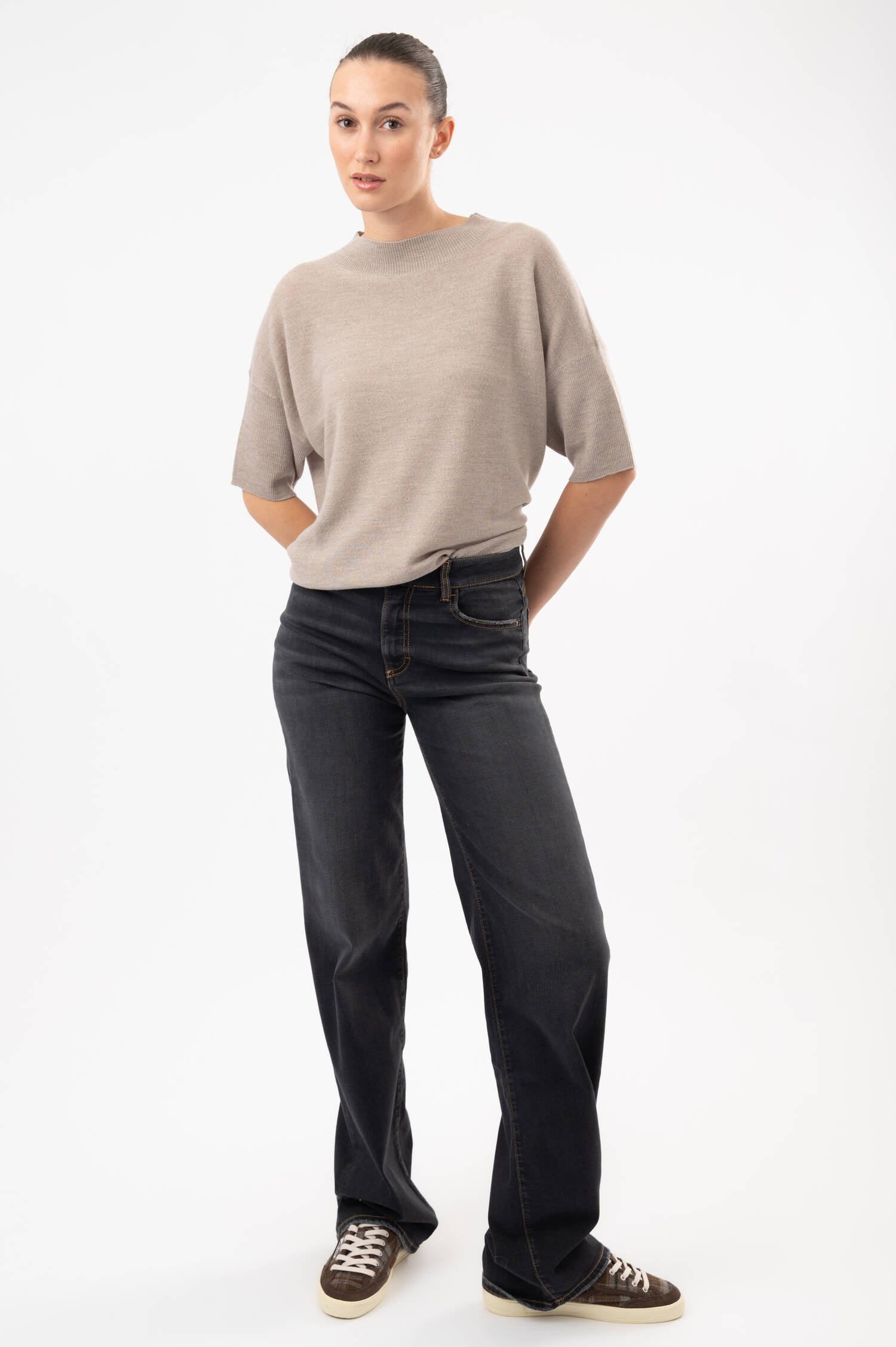 Jeans in schwarz