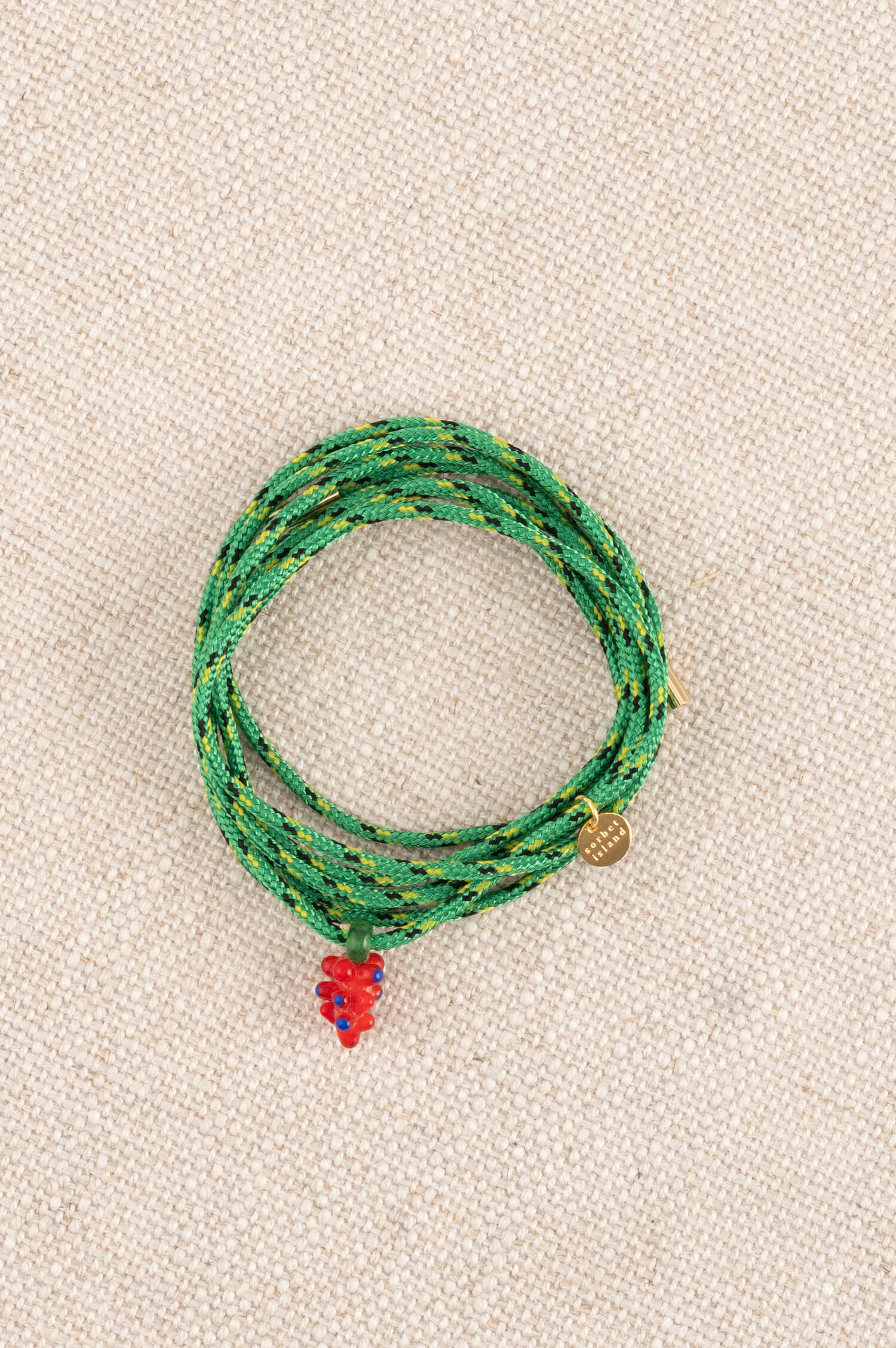 Armband mit Trauben Perle in Rot Armband mit Trauben Perle in Rot
