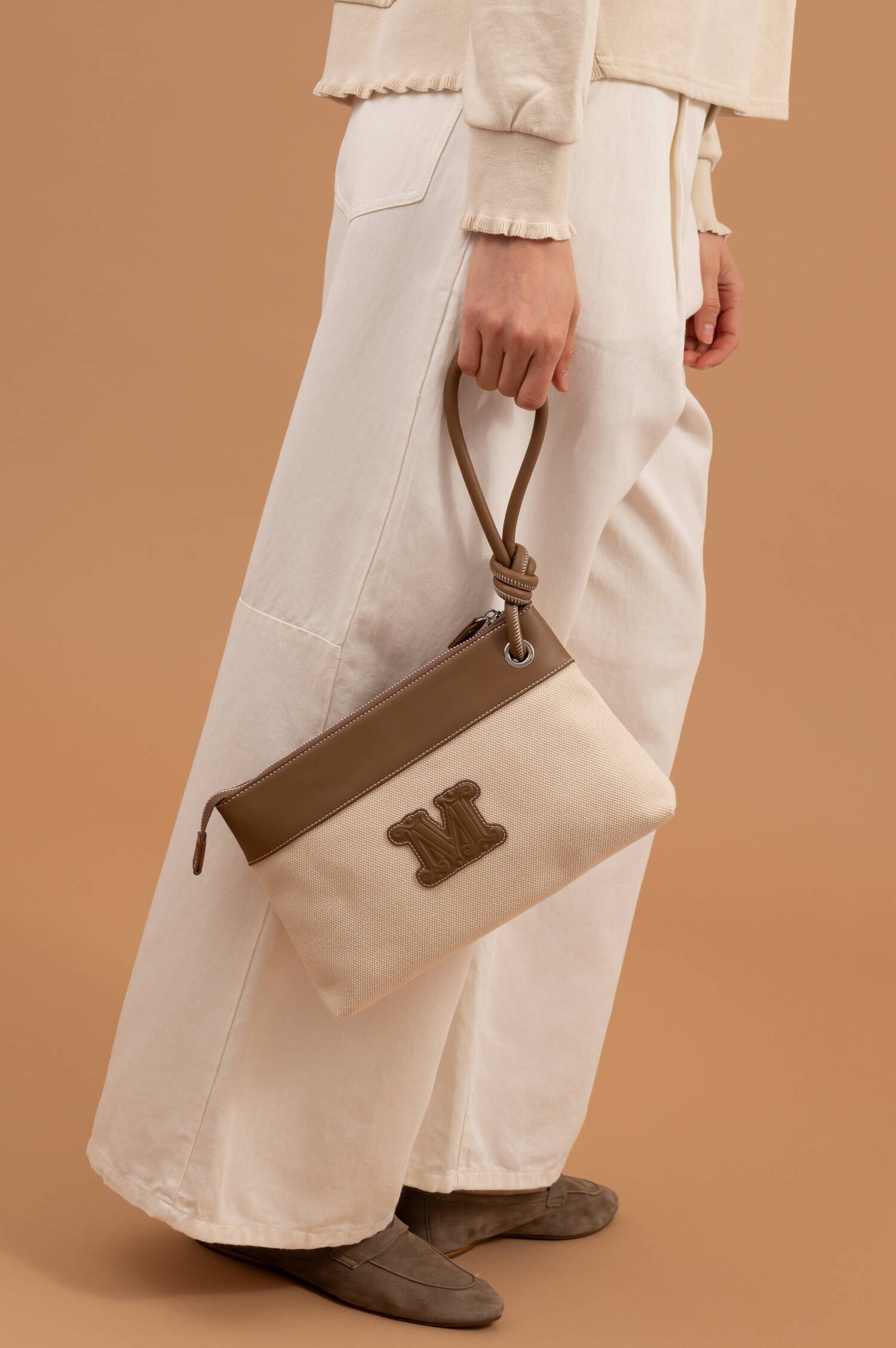 Clutch FRISIA in Braun/Natur