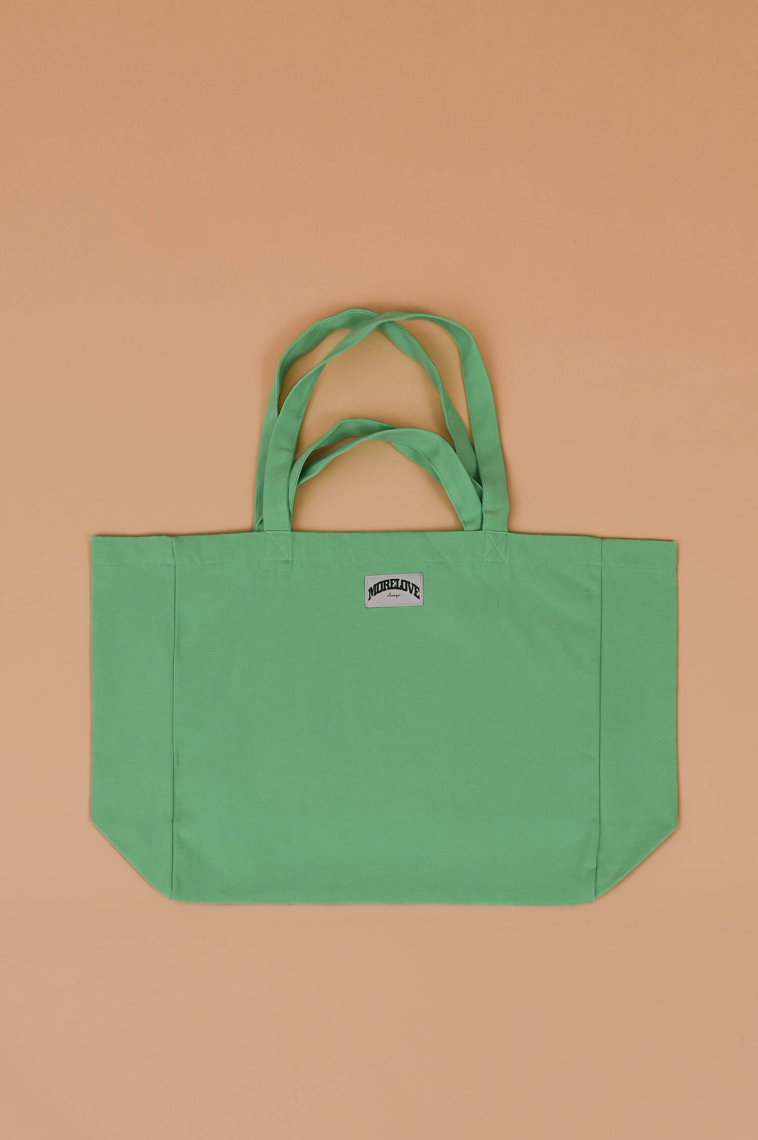 Stoffbeutel CREME DE LA CREME in Applegreen